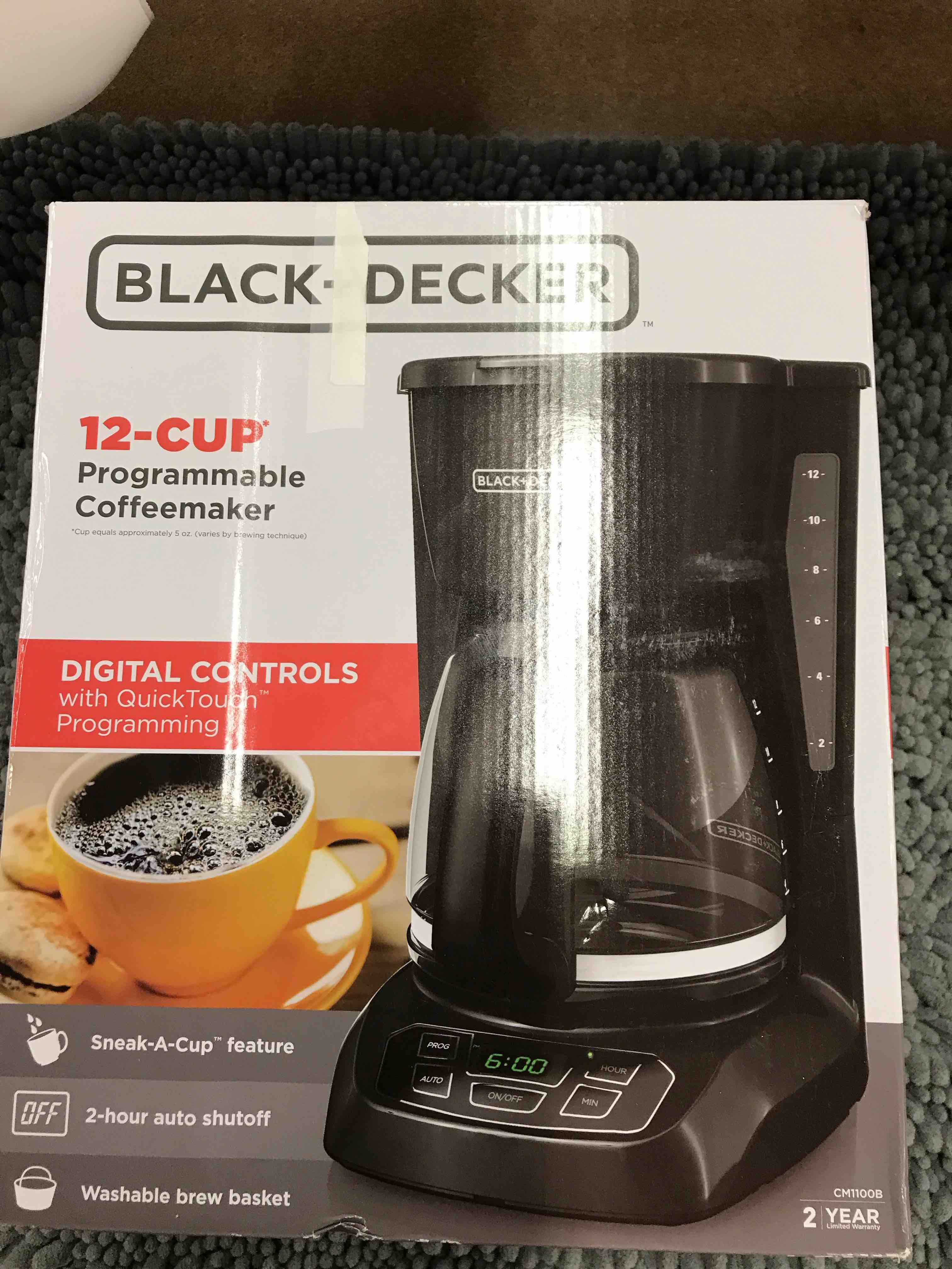 Black + Decker Programmable Coffeemaker