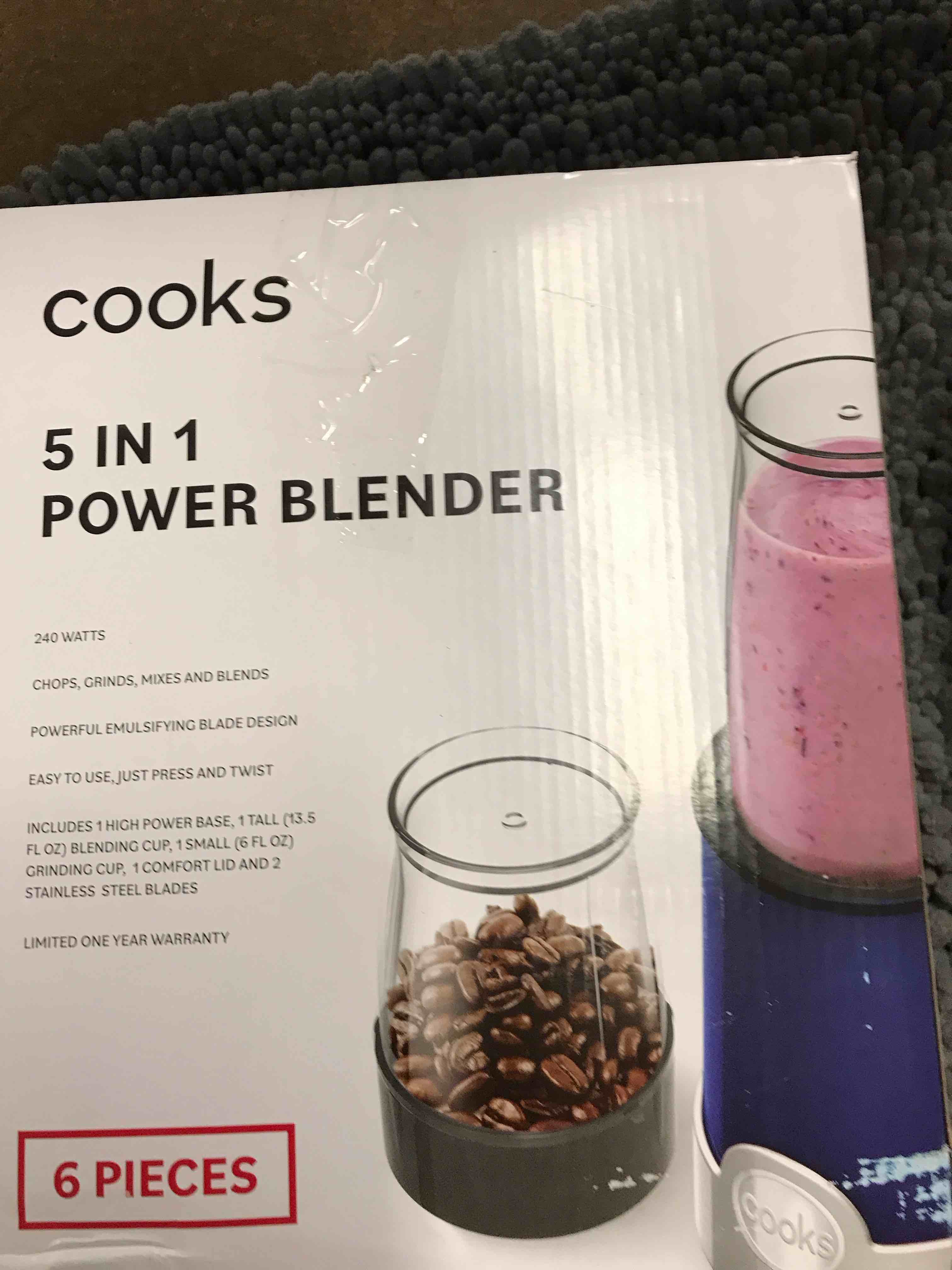 cooks 5 in 1 power blender