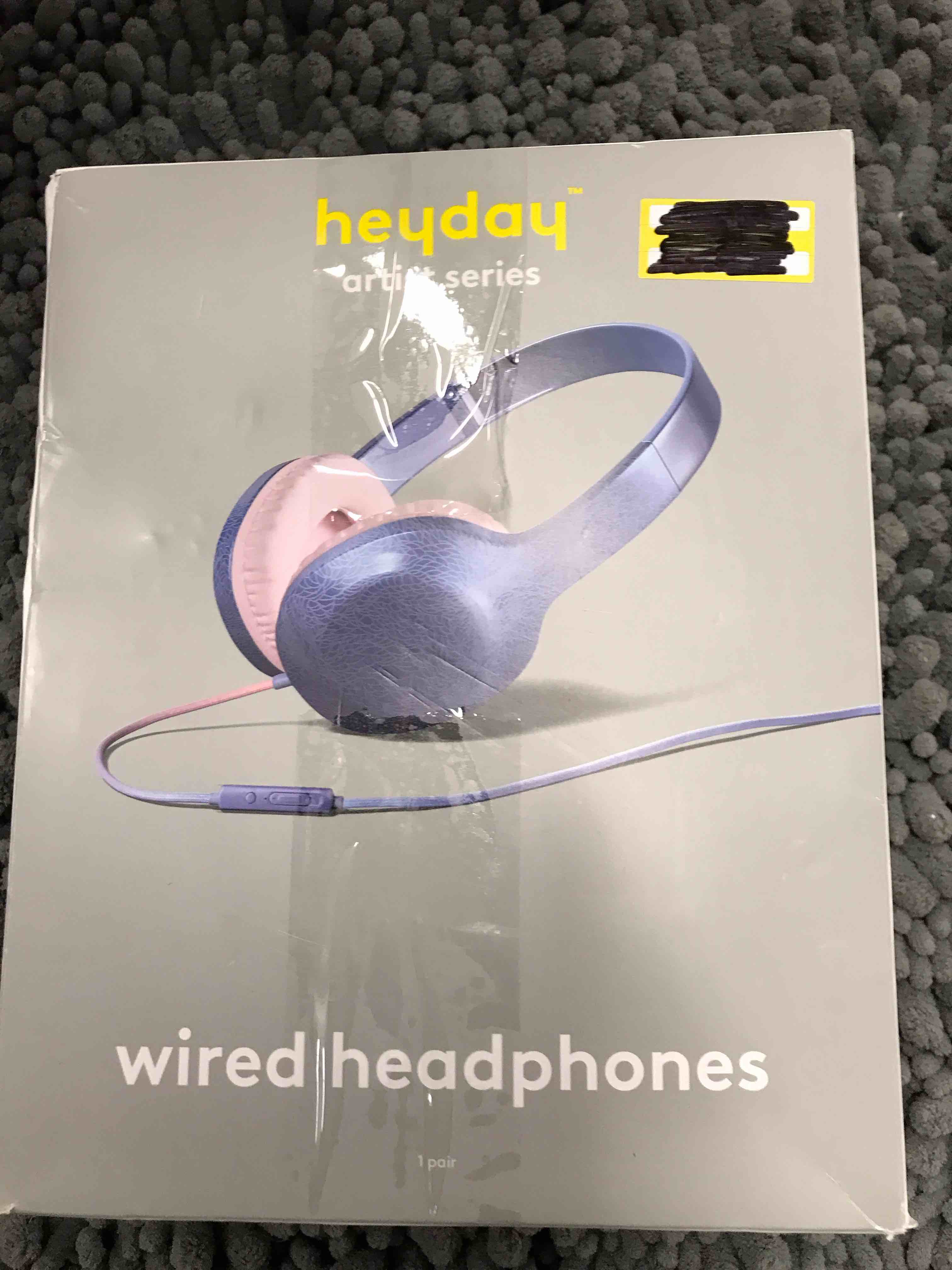 heyday wired headphones 