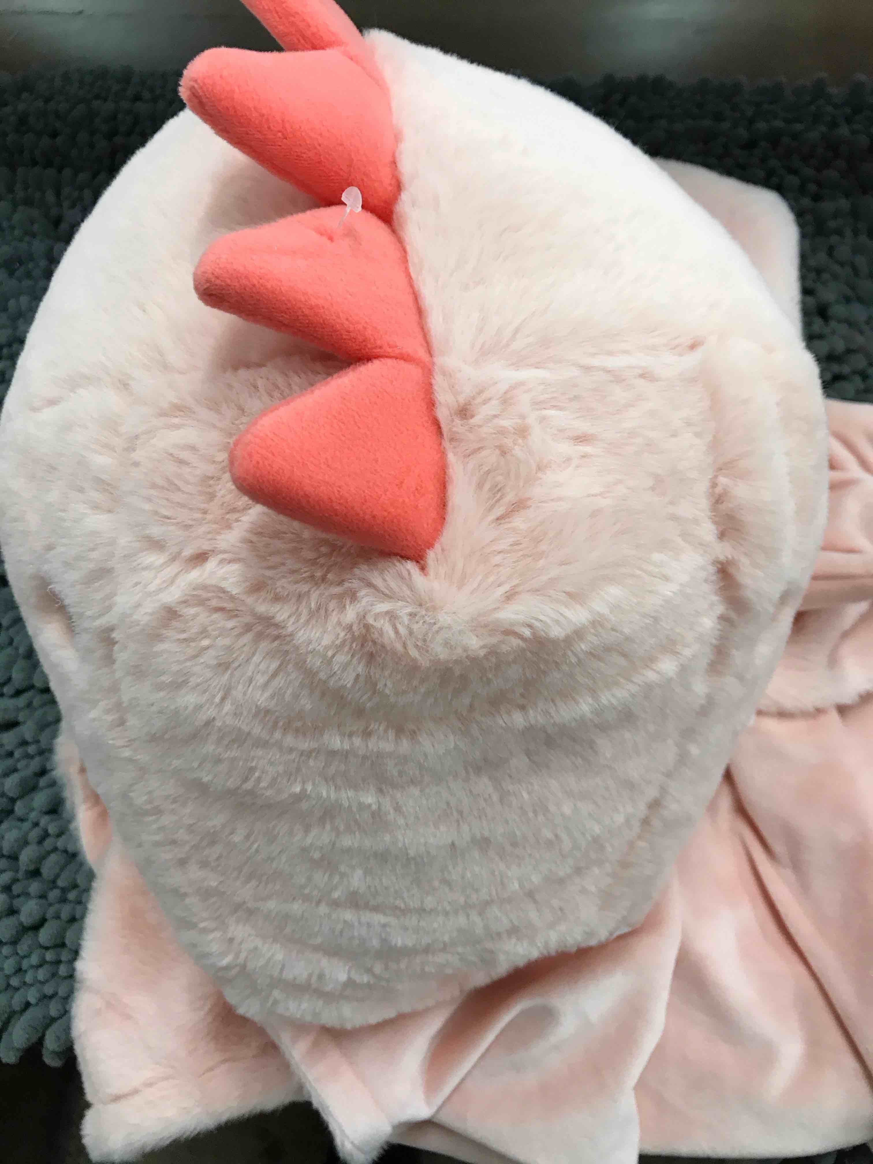 Dinosaur Kids' Hooded Blanket Pink - Pillowfort™