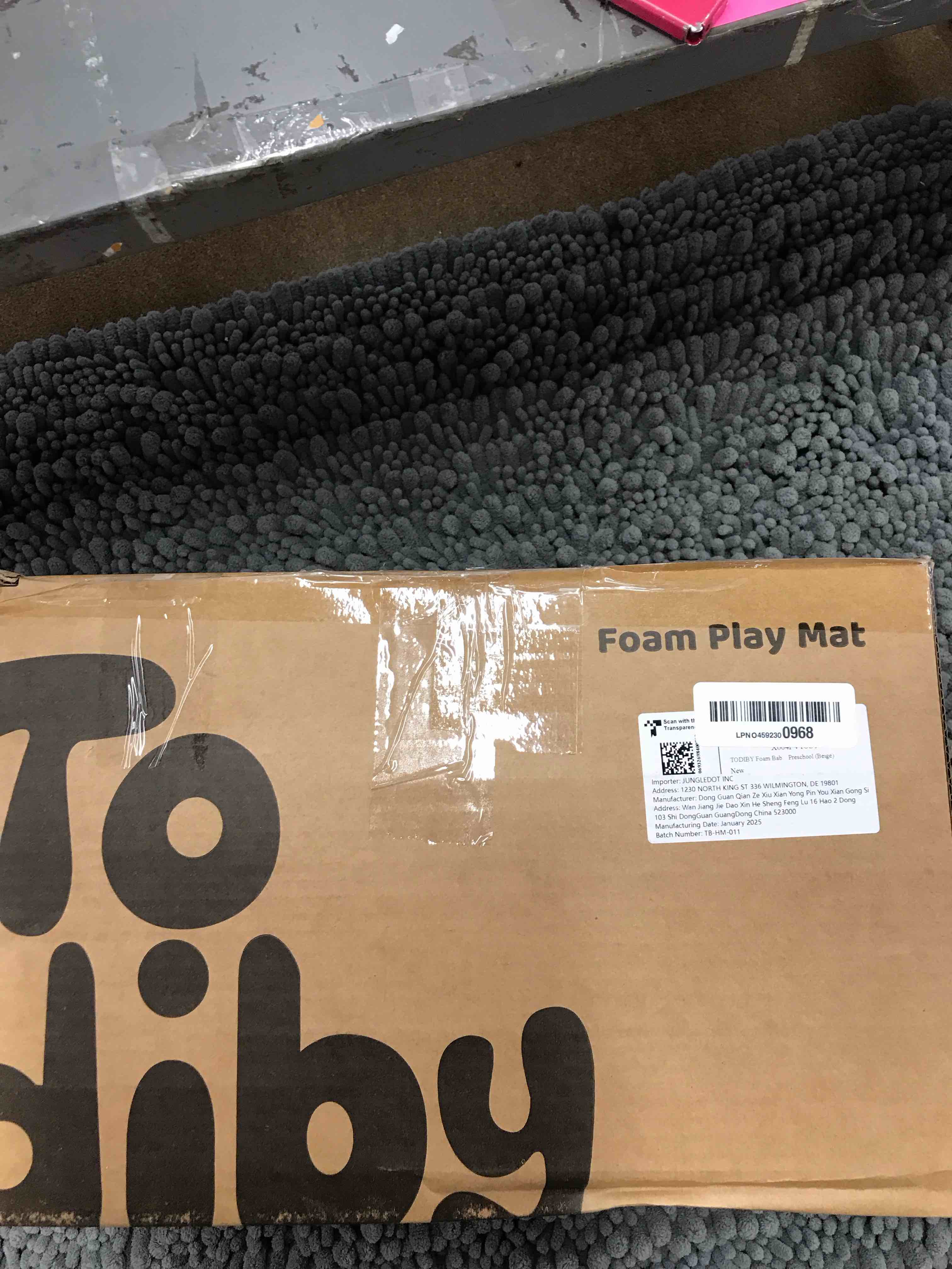 play foam mat
