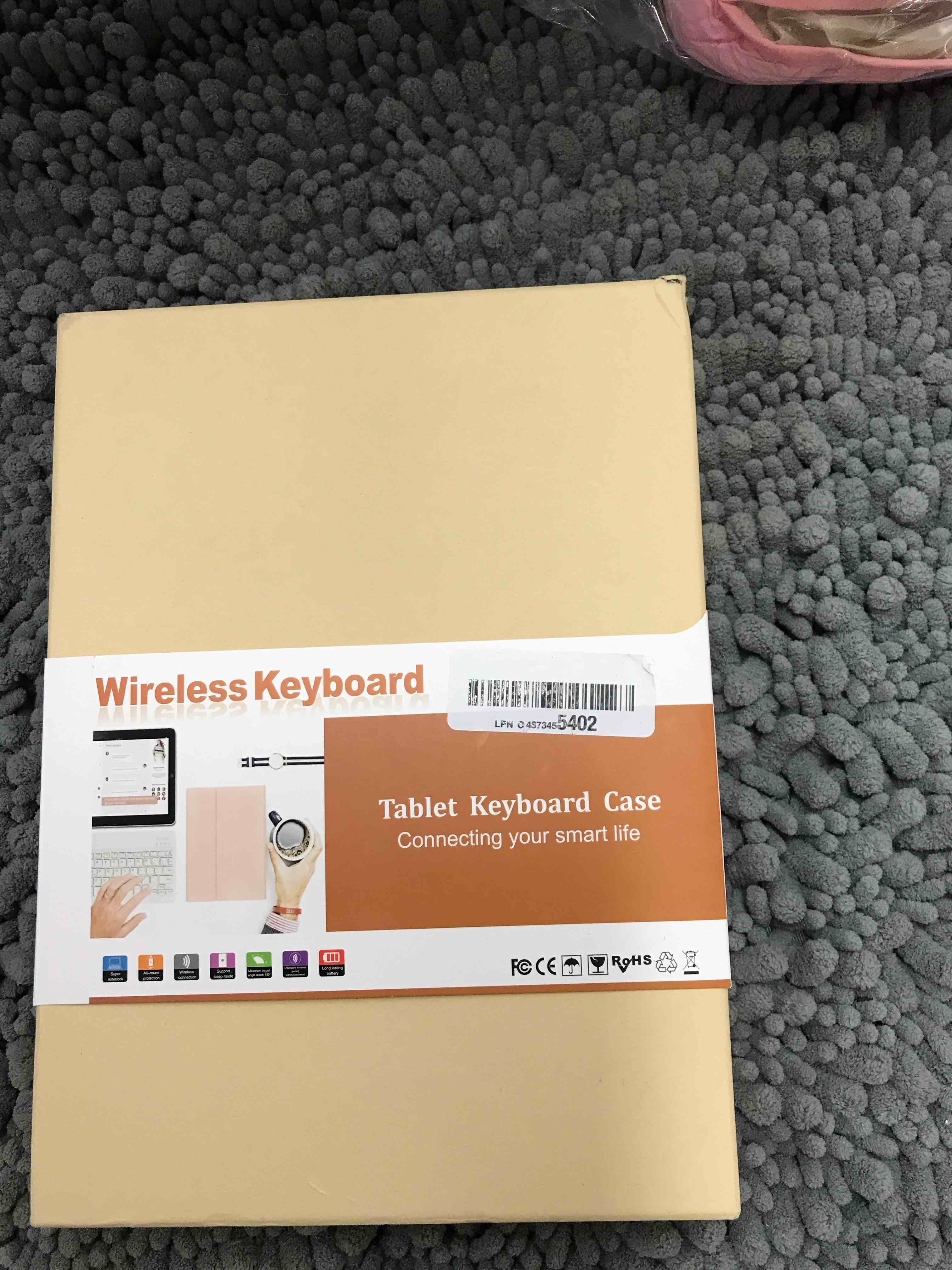 Light Green Tablet Keyboard Case