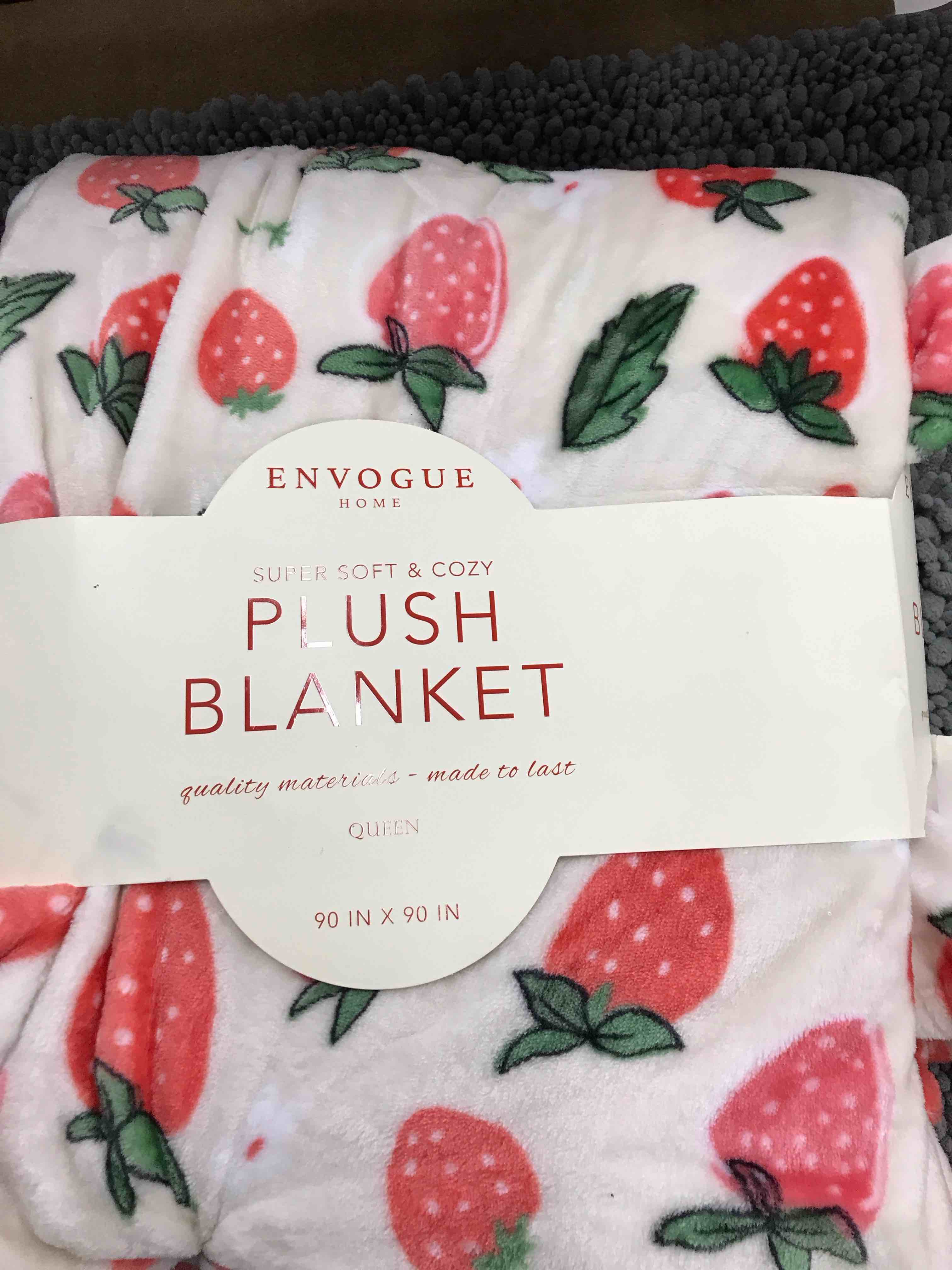 queen plush blanket