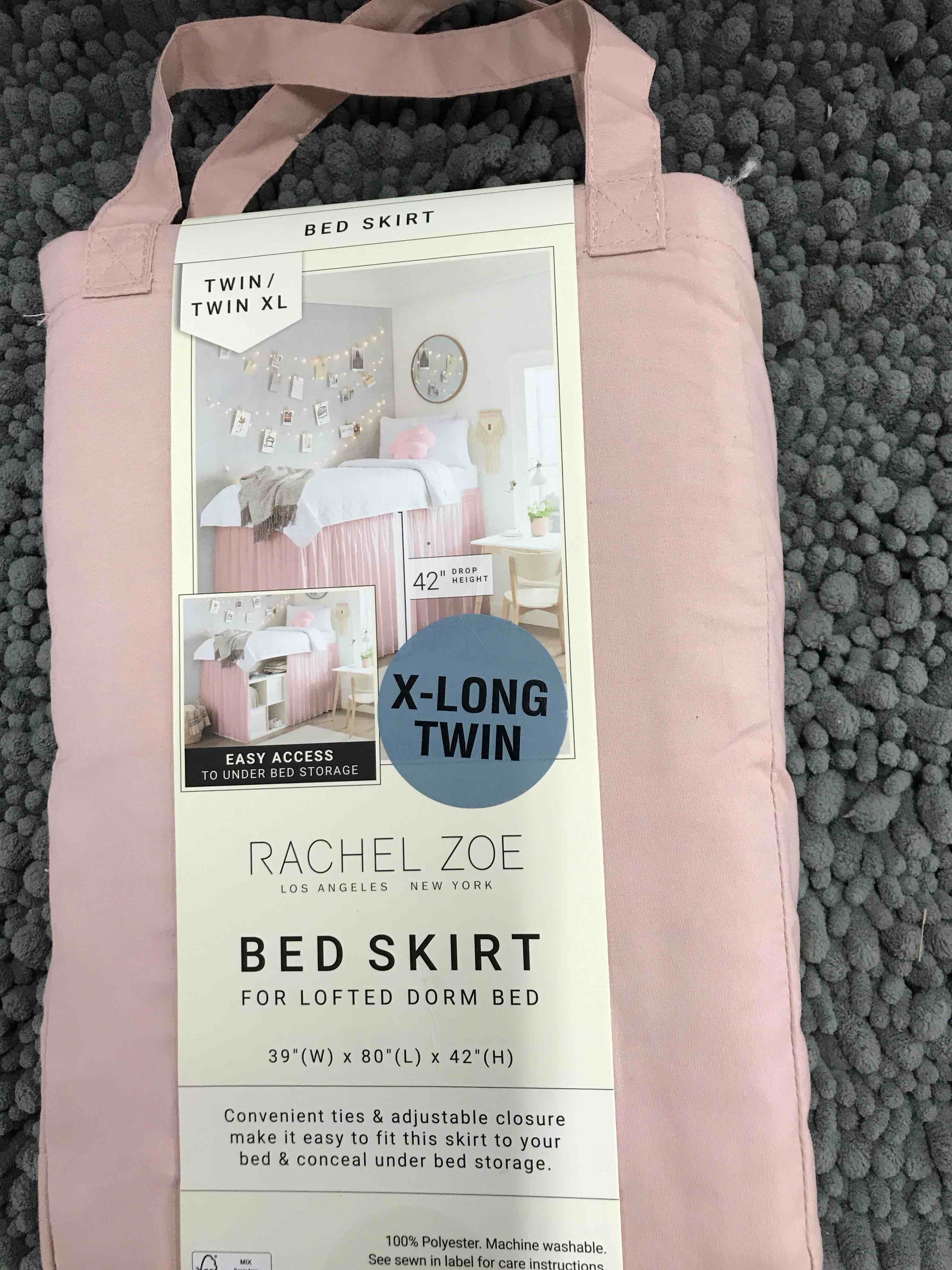 rachel zoe twin bed skirt