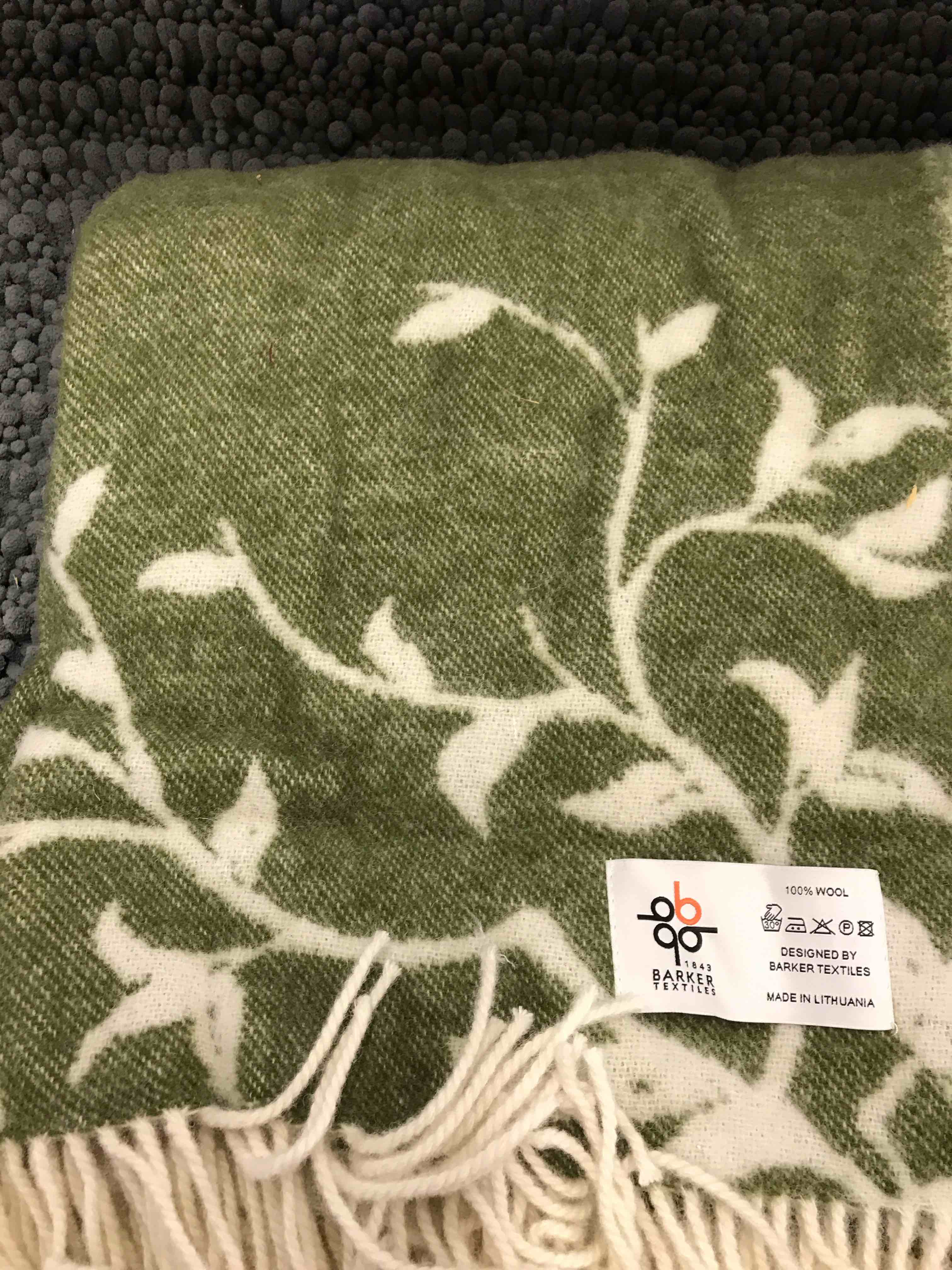 wool throw