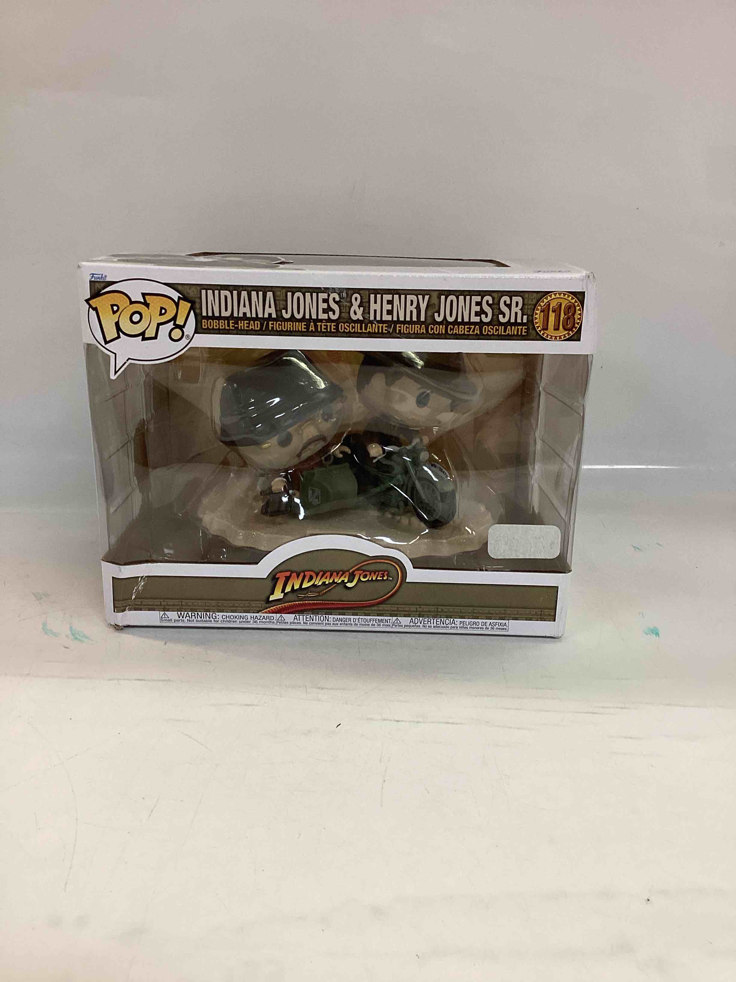 funko pop! ride super deluxe: indiana jones and the last crusade - indiana jones - indiana jones & henry jones sr - collectable vinyl figure - gift idea - official merchandise - for kids & adults