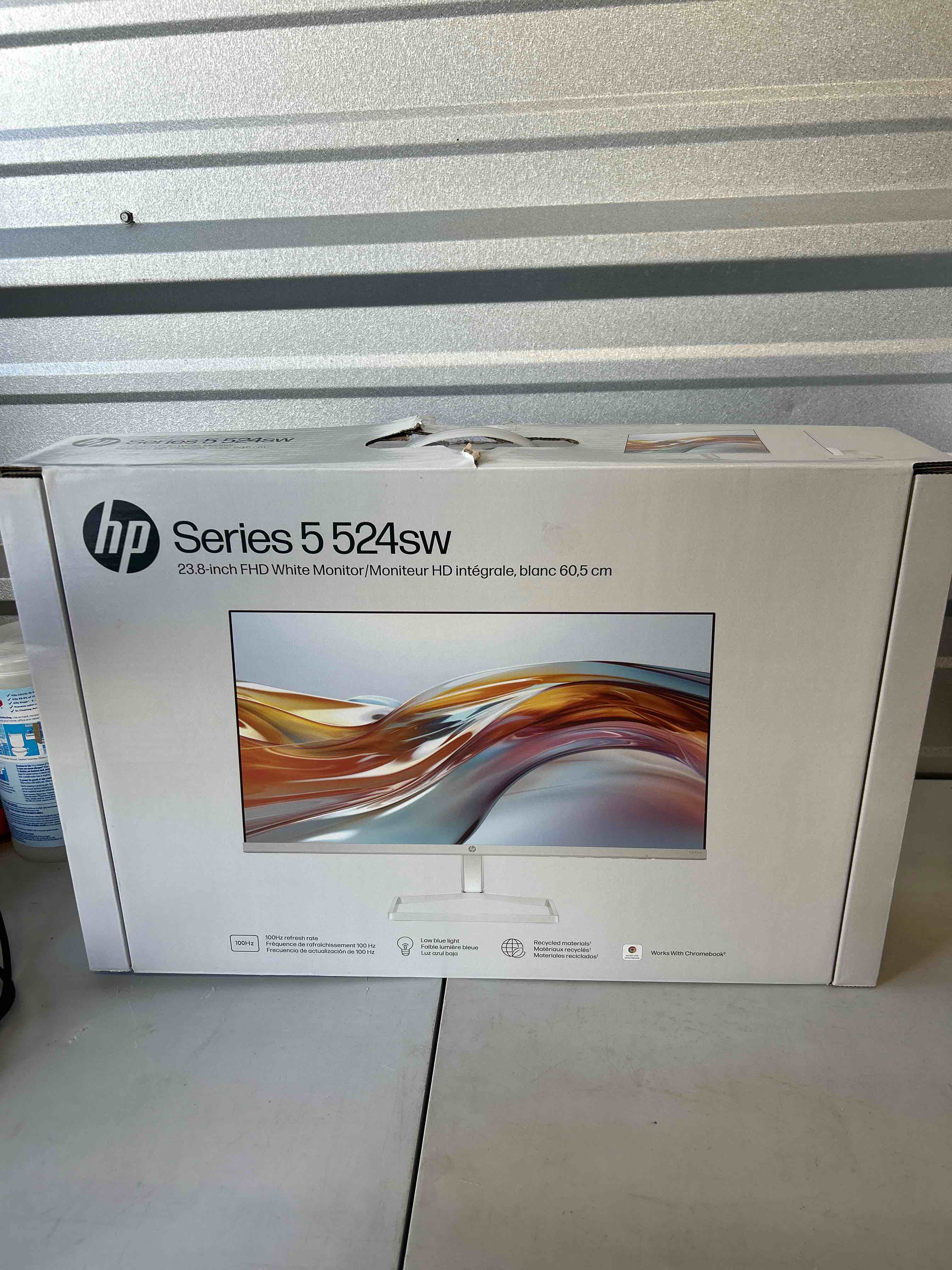 Condition photo showing Good Condition for hp series 5 23.8 inch fhd white monitor - 524sw 23.8 fhd (1920 x 1080) 48-100