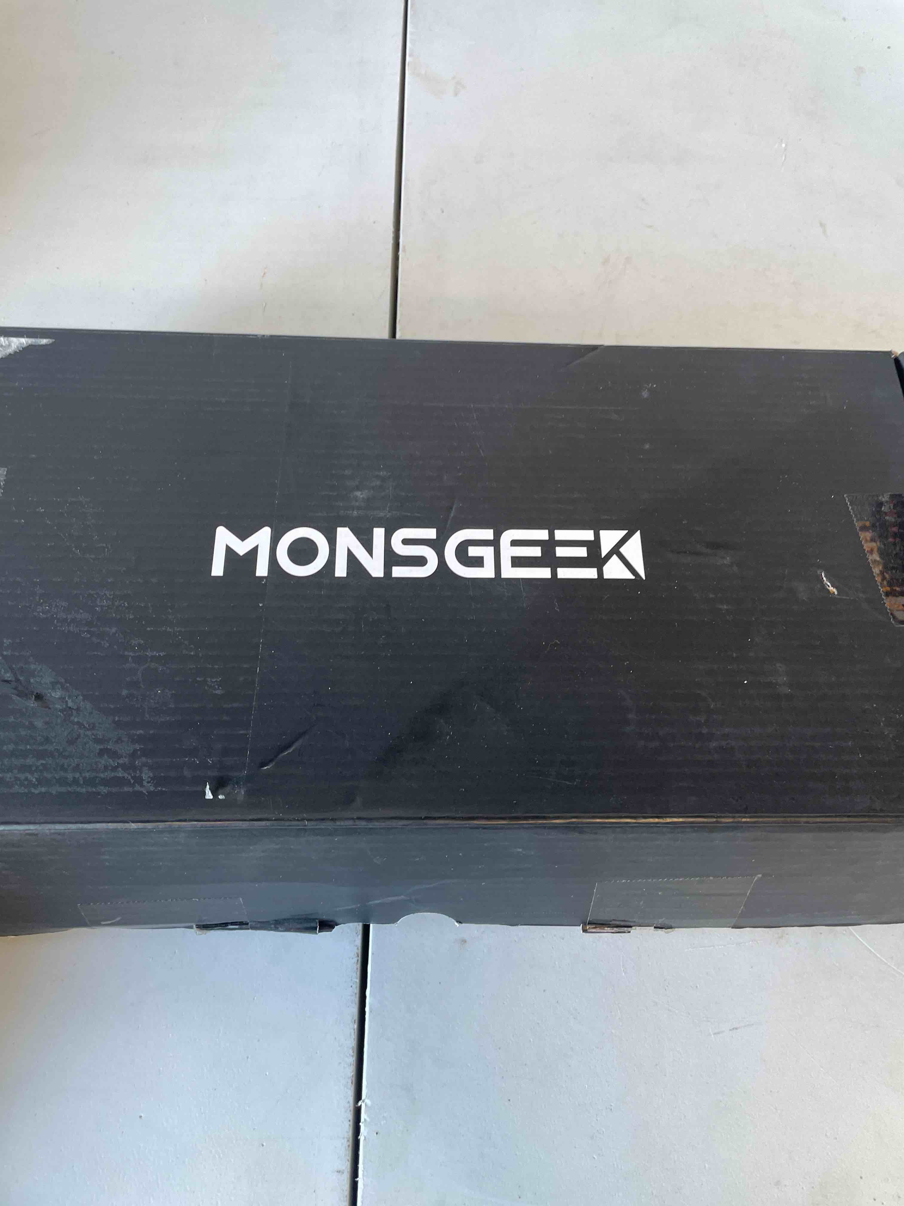 Condition photo showing Good Condition for monsgeek fun60 ultra rapid trigger gaming keyboard 8k magnetic switch tmr aluminum wired keyboard 60% black shine-through magmech, glare magnetic switch