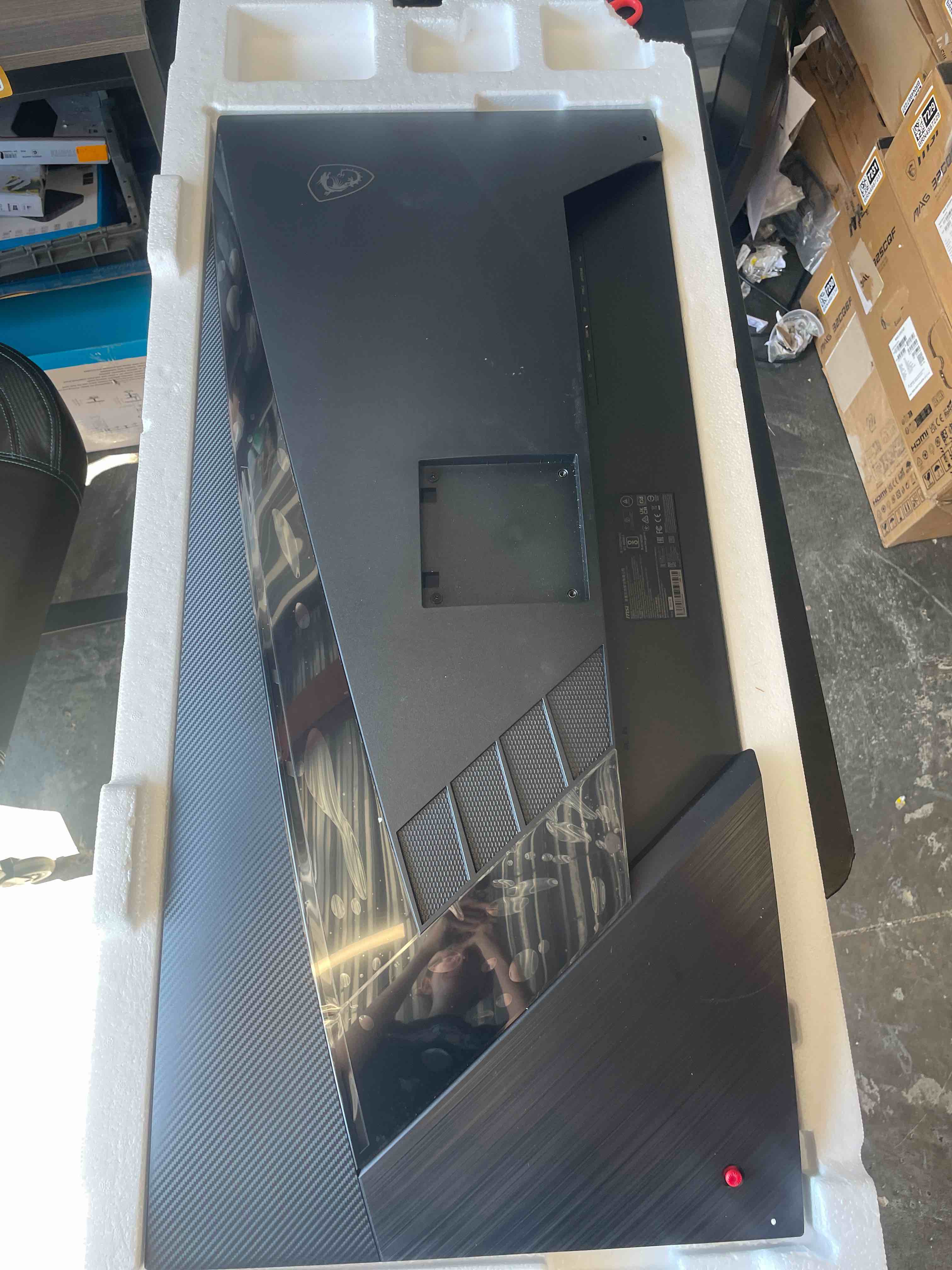 Condition photo showing Good Condition for msi mag 401qr, 40" gaming monitor, 3440 x 1440 (uwqhd), ips, 155hz, 1ms, freesync premium, hdr400, hdmi, displayport, usb c, tilt, black