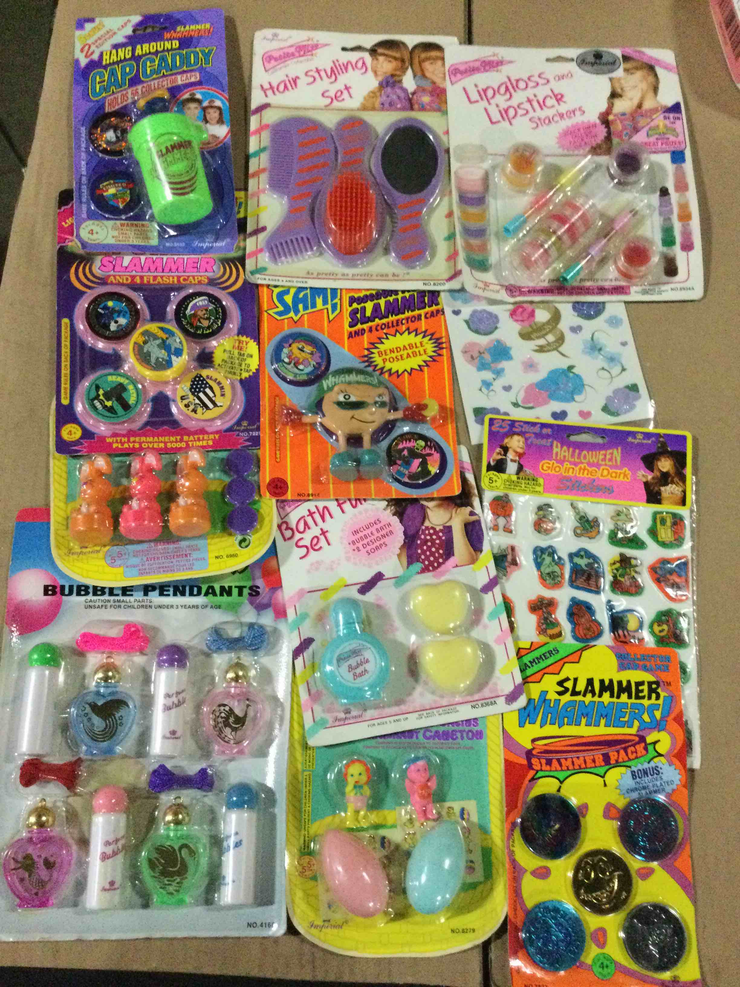 Condition photo showing As Is for pogs slammer whammers factory sealed nip