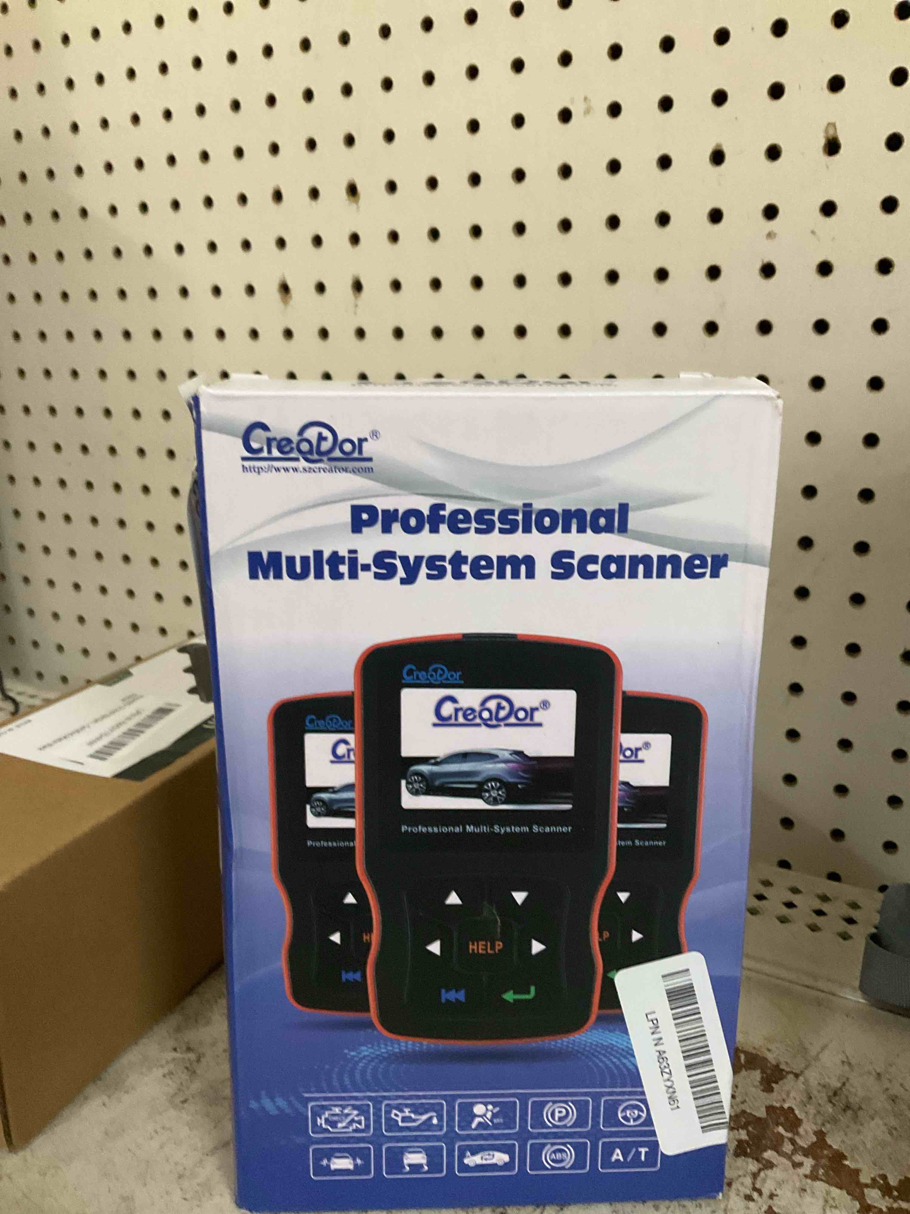 Creator C501 OBD2 Scanner Fit for BMW Mini Full Systems OBD-II Diagnostic Tool with Battery Registra