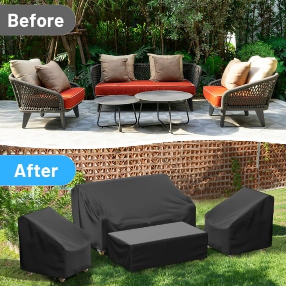 patio furniture covers 4 piece
