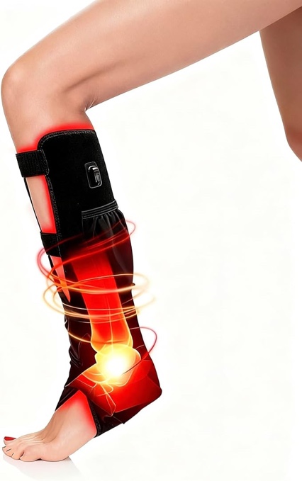 Red Light Therapy for Feet and Legs Comfort 164LED, 660nm & 850nm NIR Warming Mat, 5 Modes with 5 Brightness, Portable Photon Relaxation Pad for Daily Wellness Routine