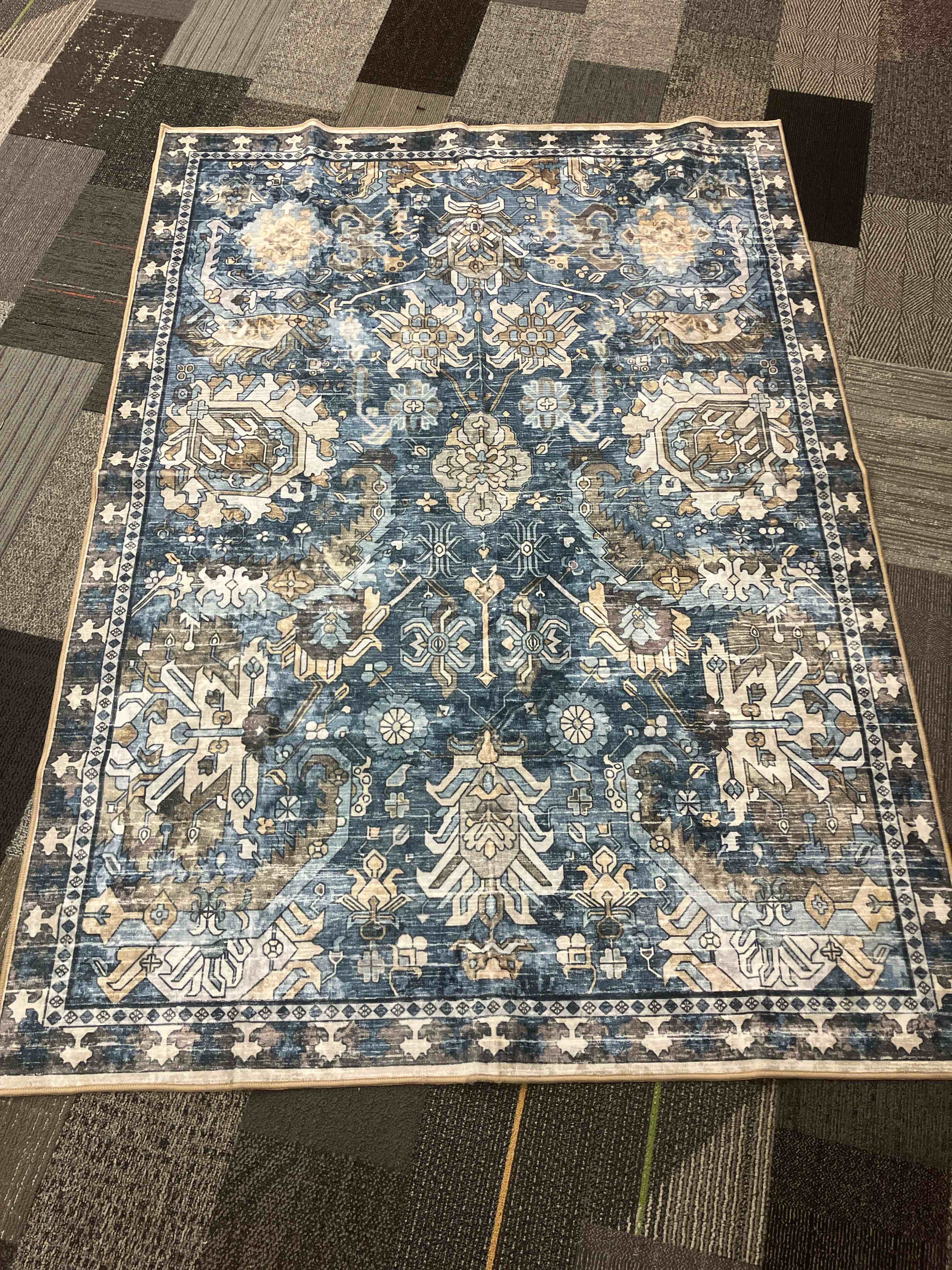 5x7 washable area rug.