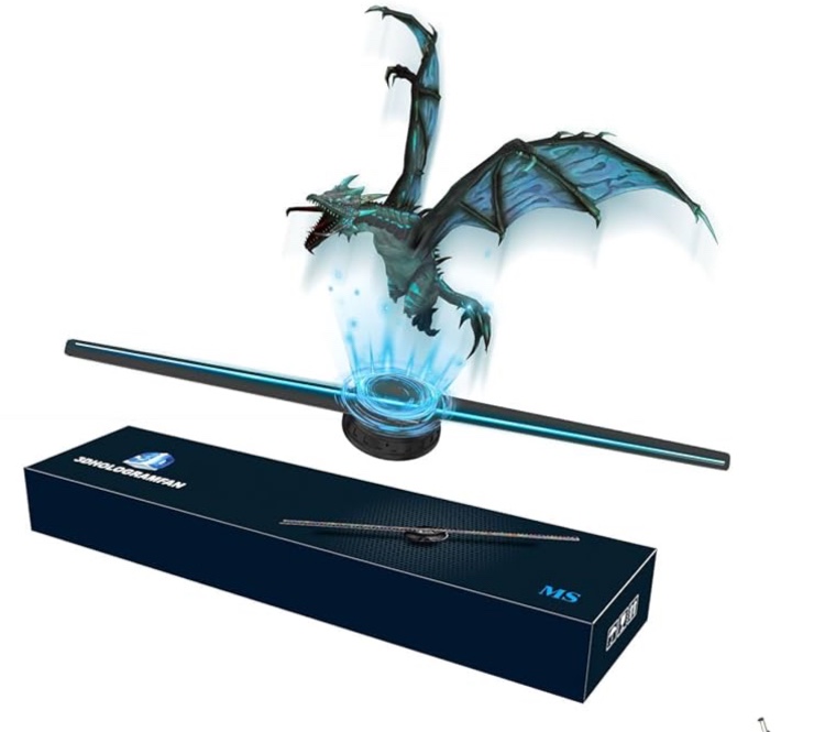 3D Hologram Fan, 16.5-Inch Hologram