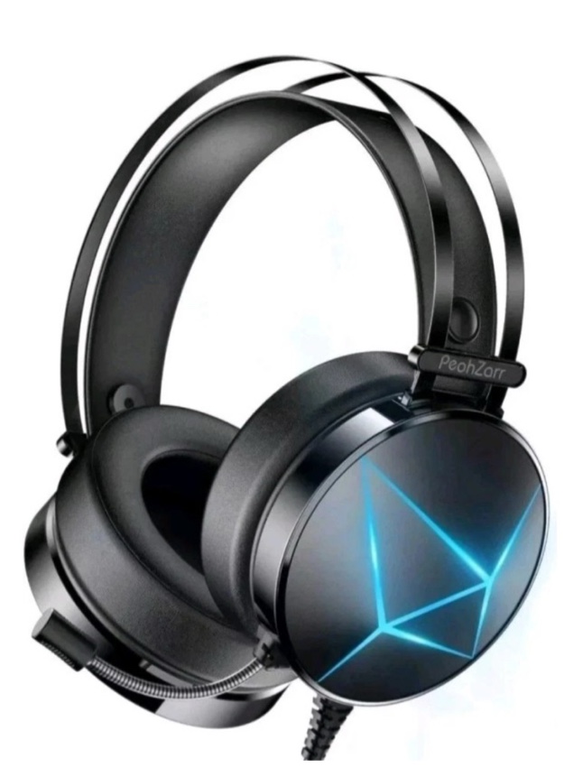 PeohZarr WIRED Gaming Headset Noise Canceling Microphone 7.1 Surround Sound NIB