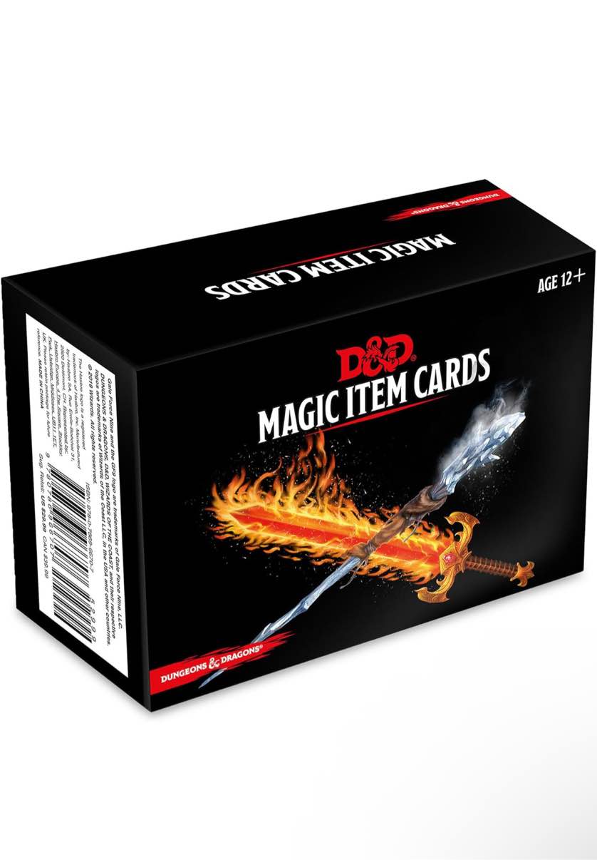 Dungeons & Dragons Spellbook Cards: Magic Items (D&D Accessory)