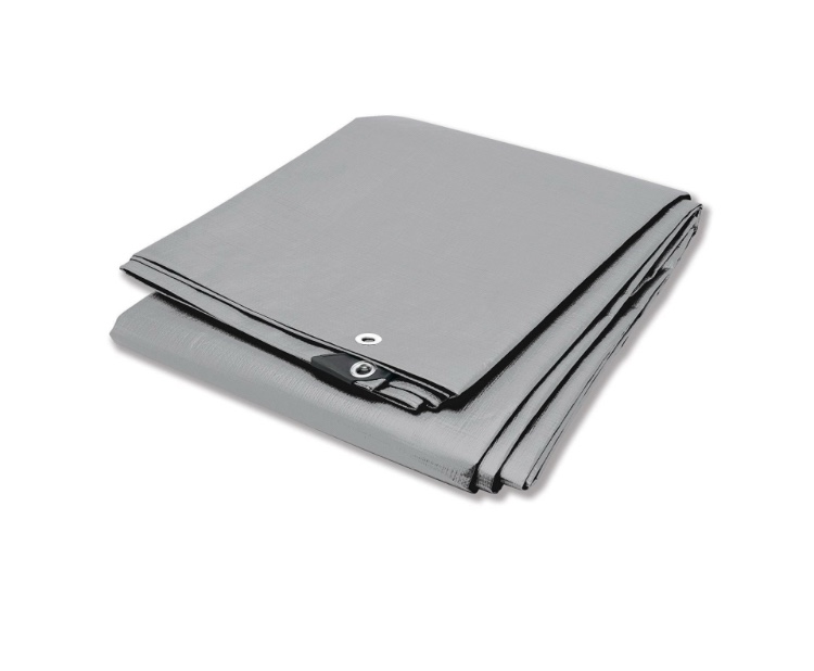 Grillkid Tarpaulin 6ft x 8ft Heavy Duty Both Sides Laminated Tarp