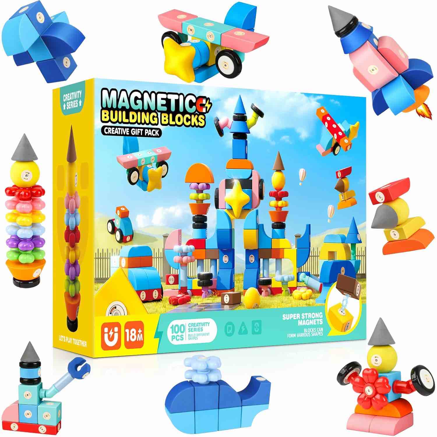 lamvol Magnetic Foam Building Blocks