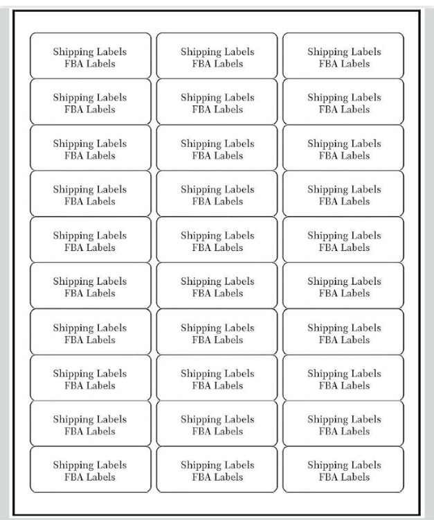 Address Labels for Inkjet Printers 1" x 2-5/8", Pack of 15000 Labels