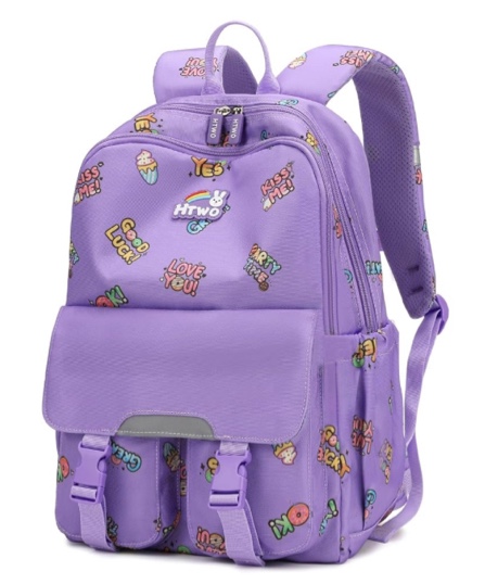 HTWO , Small Backpack color: Purple backpack backpack., backpacks for ages 4-6.