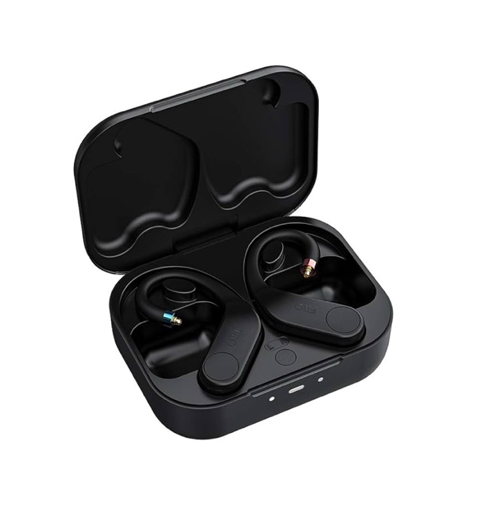 FiiO UTWS3 Amplifier Earbuds Hook Lossless Bluetooth5.0 Standard MMCX with Mic Playtime 30Hrs Supports AptX TWS