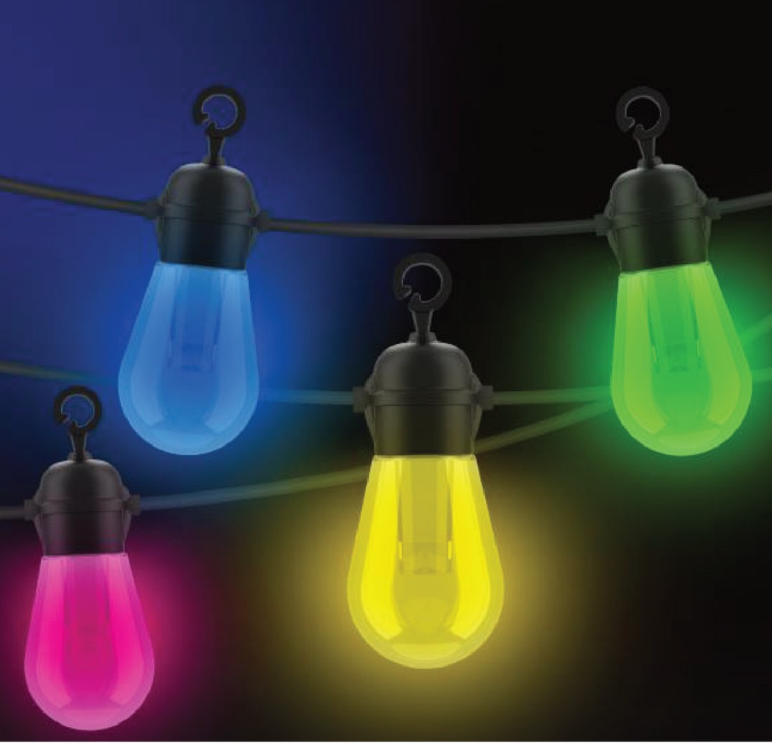 Smart RGBW Outdoor String Lights 12V