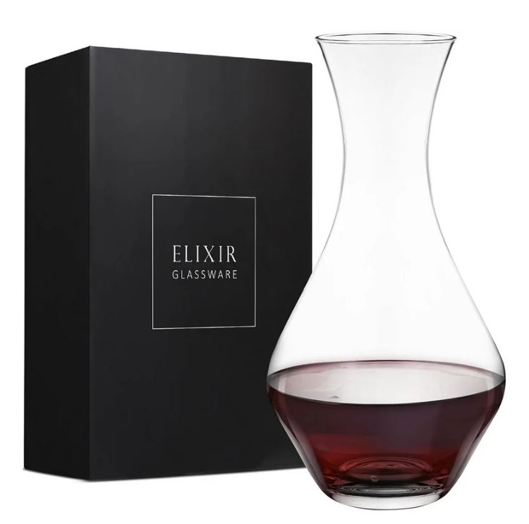Elixir Glassware Wine Decanter 50oz Clear