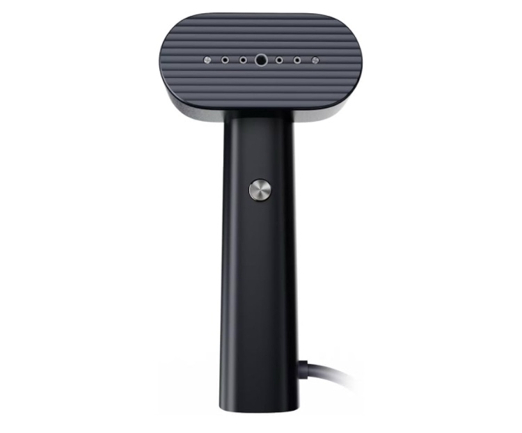 g6 steamer for clothes portable 2-in-1 travel iron for clothes, just 0.7lbs lightly, 10 minutes of continuous steam, 900w light steamer for travel and home (black)