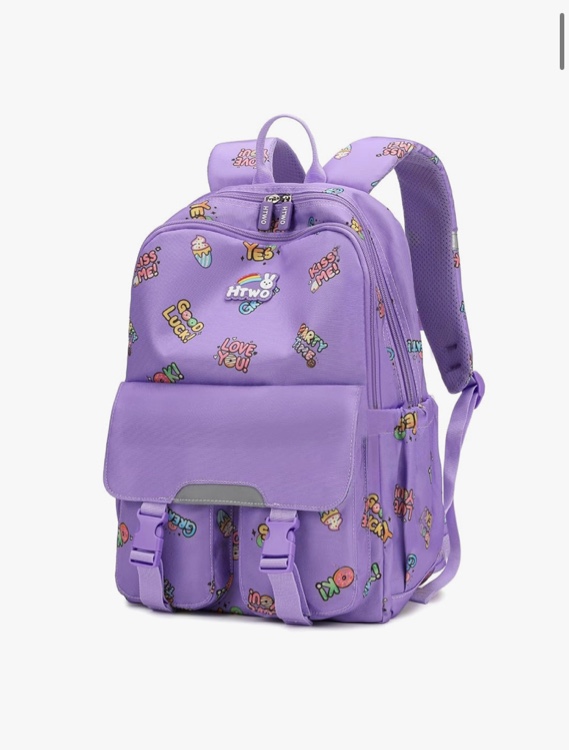 HTWO Kids Backpack for Girls, School Backpack for Teen, Bookbag for Preschool Kindergarteners Primary Elementary Schoolbag