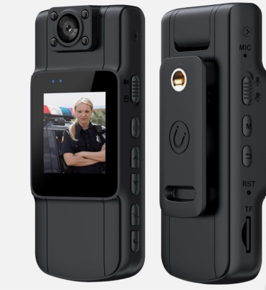 128gb wifi body camera with audio 180 degree lens rotation