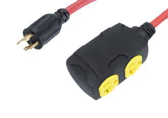 ningbo 20a 125v 2500w detachable power supply cord