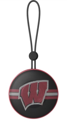 SOAR Collegiate Bluetooth Bottle Opener Speaker, Wisconsin Badgers