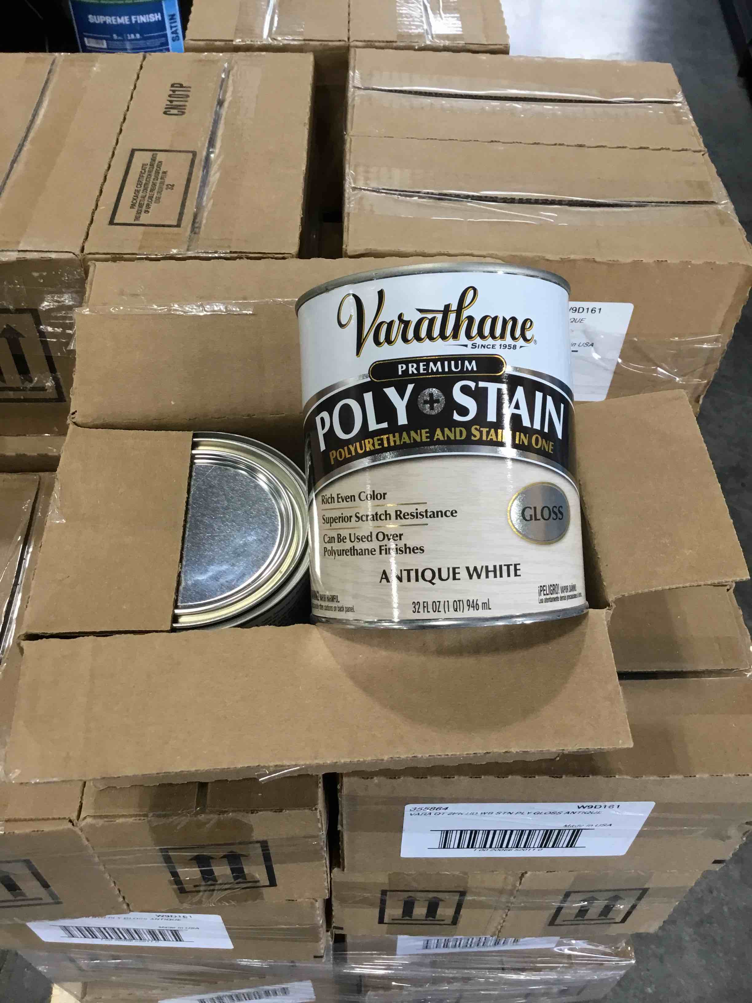 Varathane Stain - lots of 4 quarts - great for crafting or small projects! SATURDAY PICKUP! 