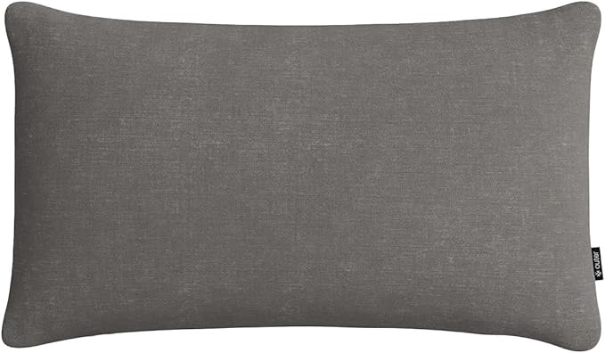 PJA0009-017 Outdoor Back Pillow, Dark Gray