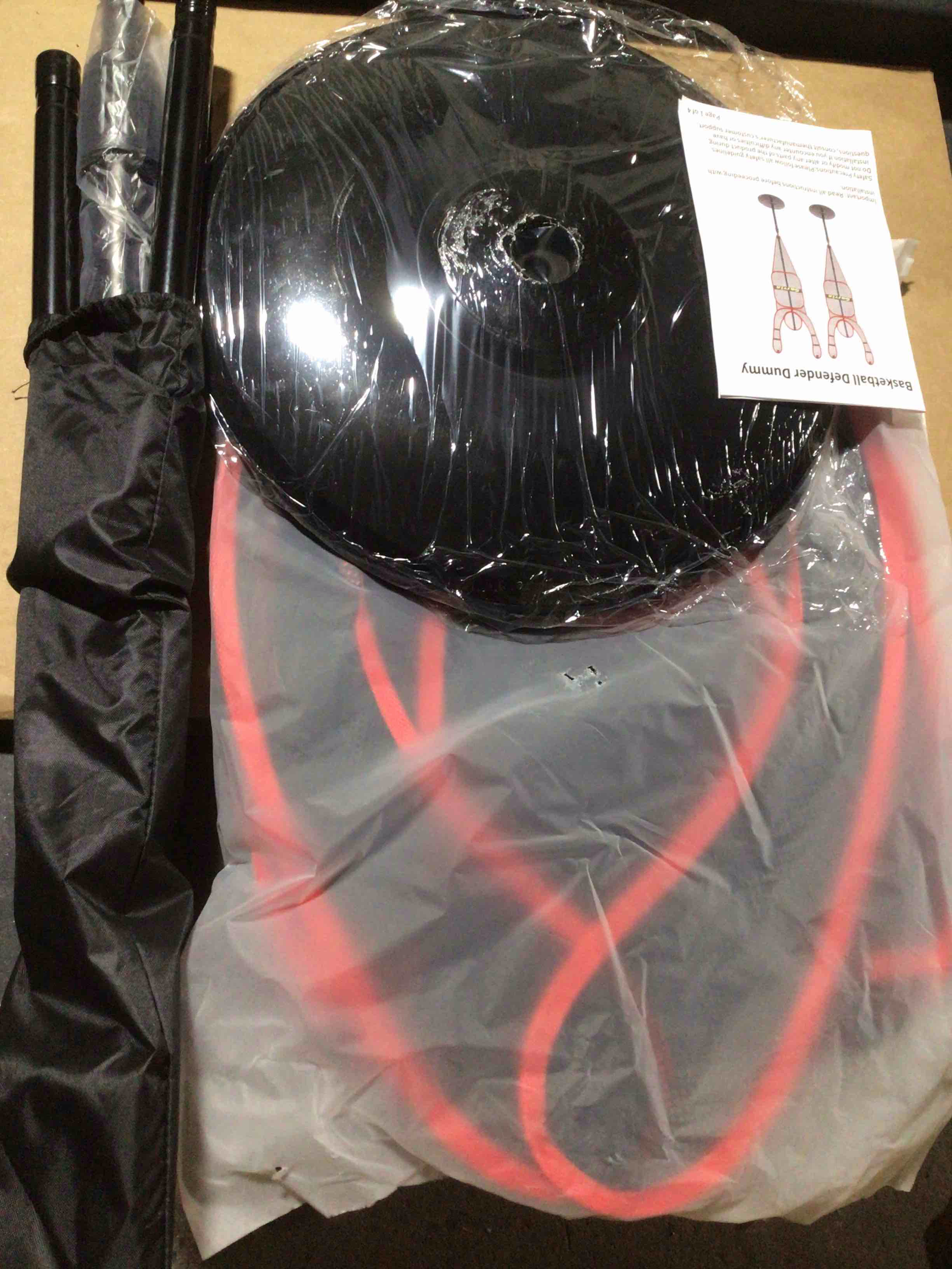 Condition photo showing New/Like New for Garvin Portable Defensive Basketball Mannequin, 2 pcs