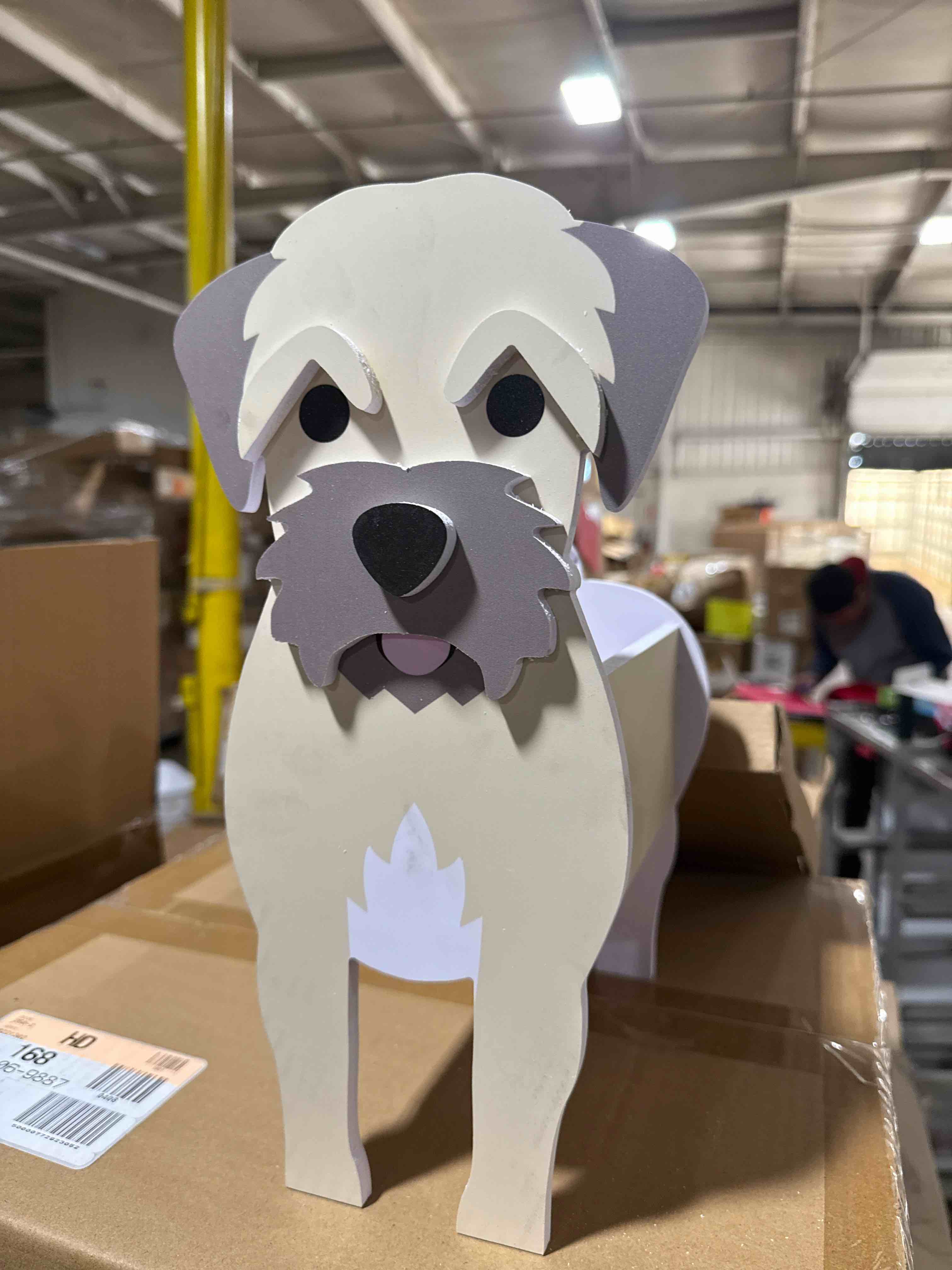 dog planter
