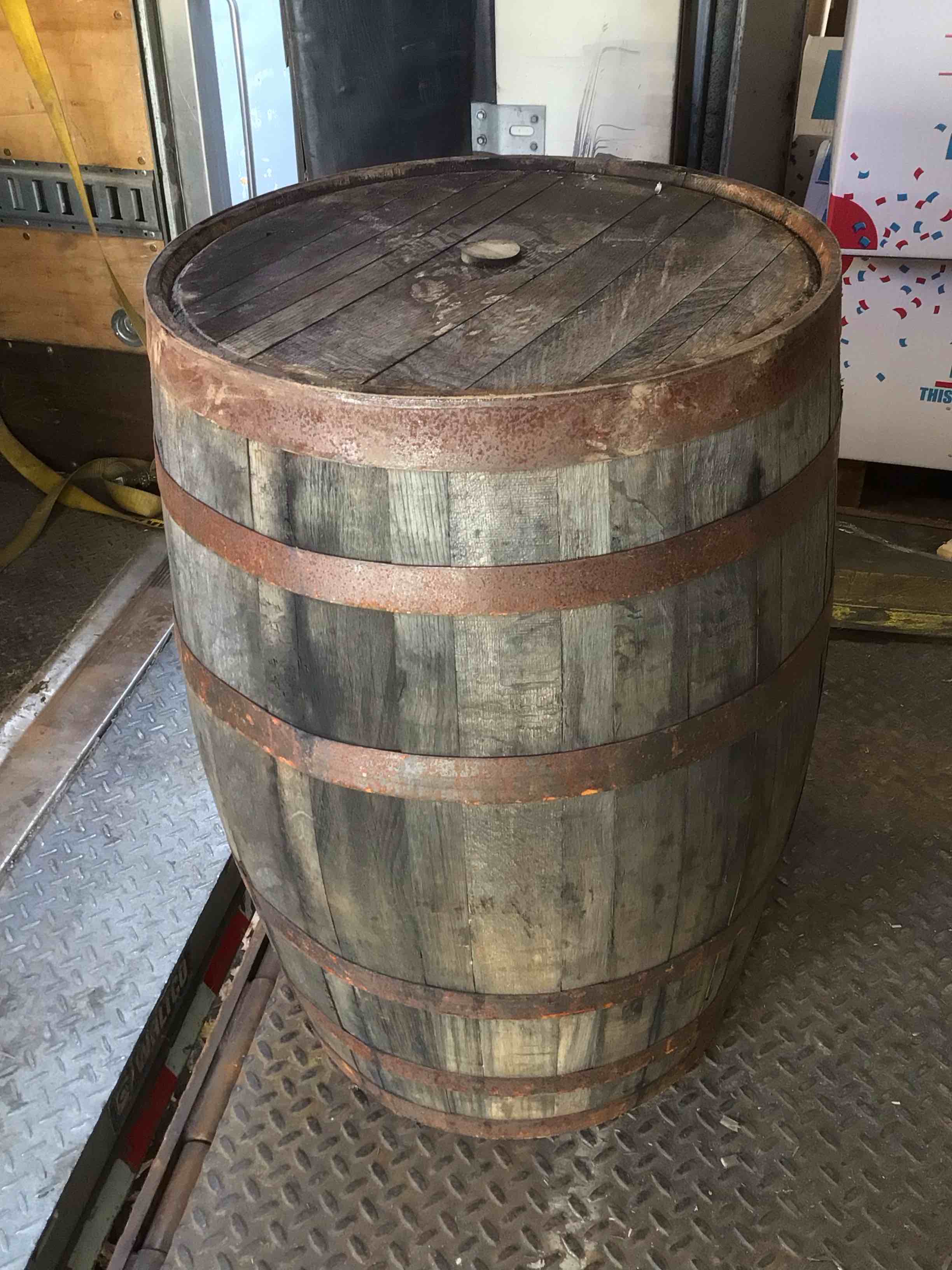Whiskey Barrels! 
