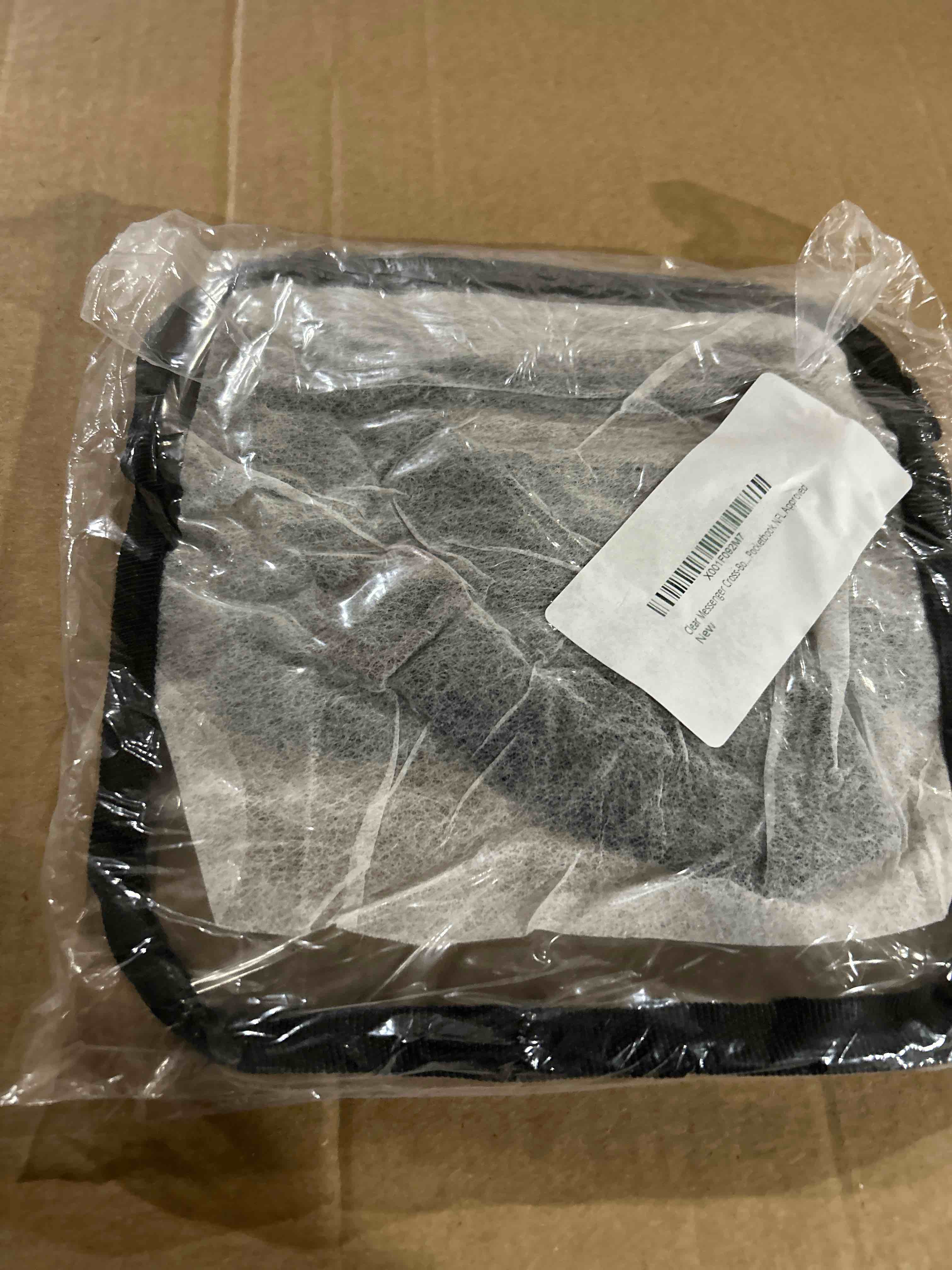 clear messenger crossbag pocketbook 