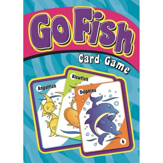 Playing Cards, Go Fish By Kappa, 4 Deck, 4.5" x 3"