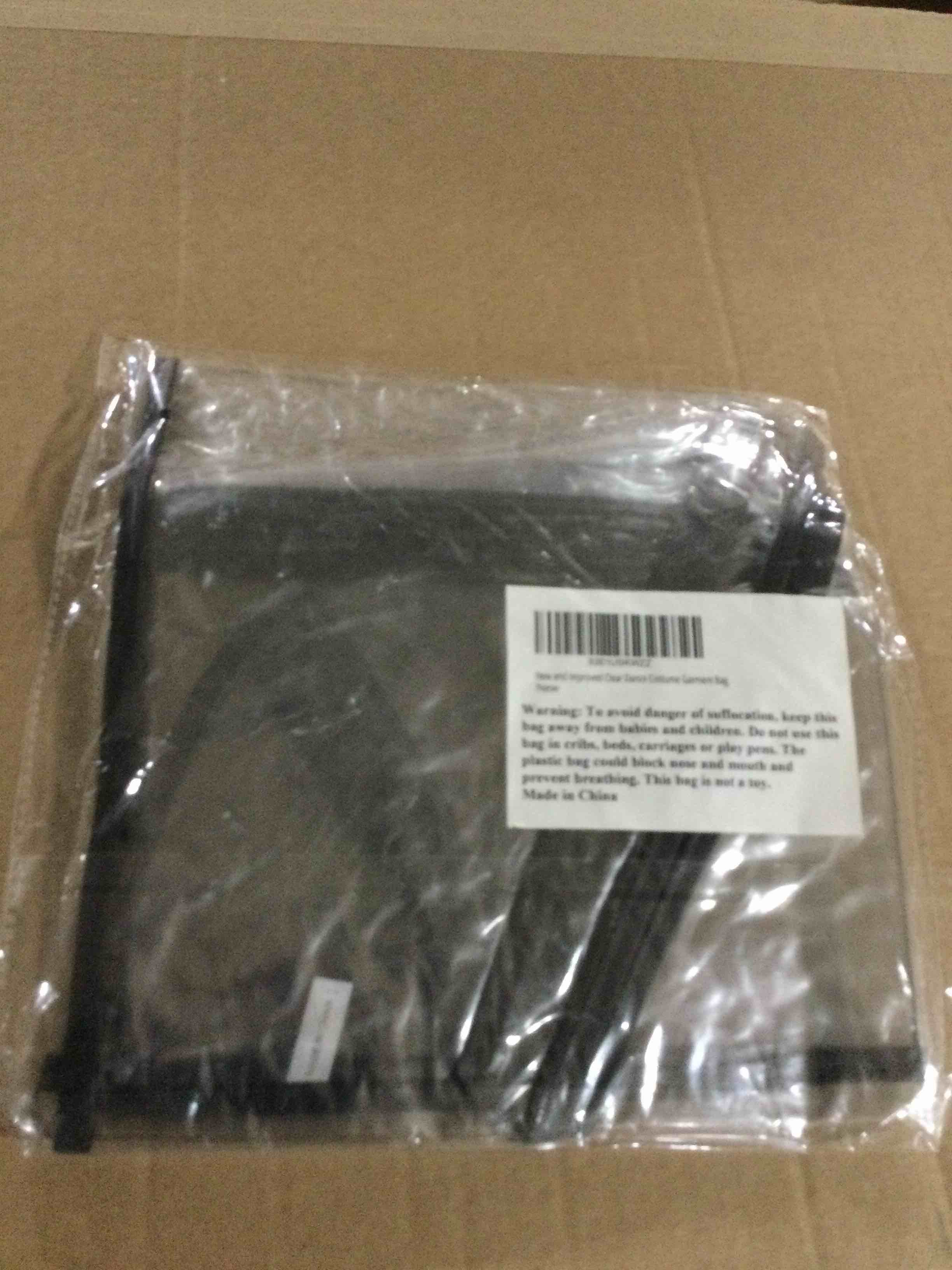 new improved clear dance costume garment bag