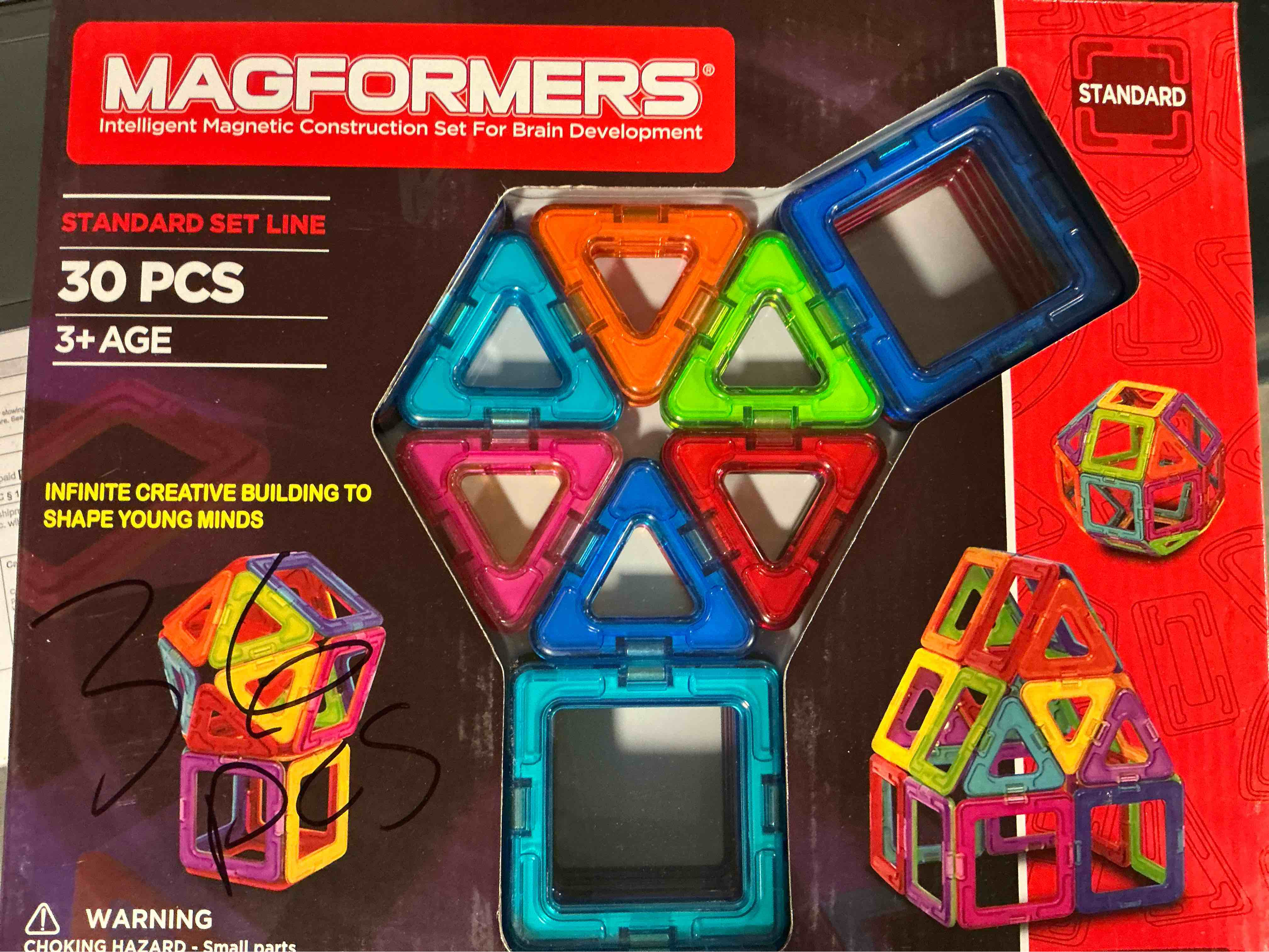 Magformers Standard Set Line 30 pieces 