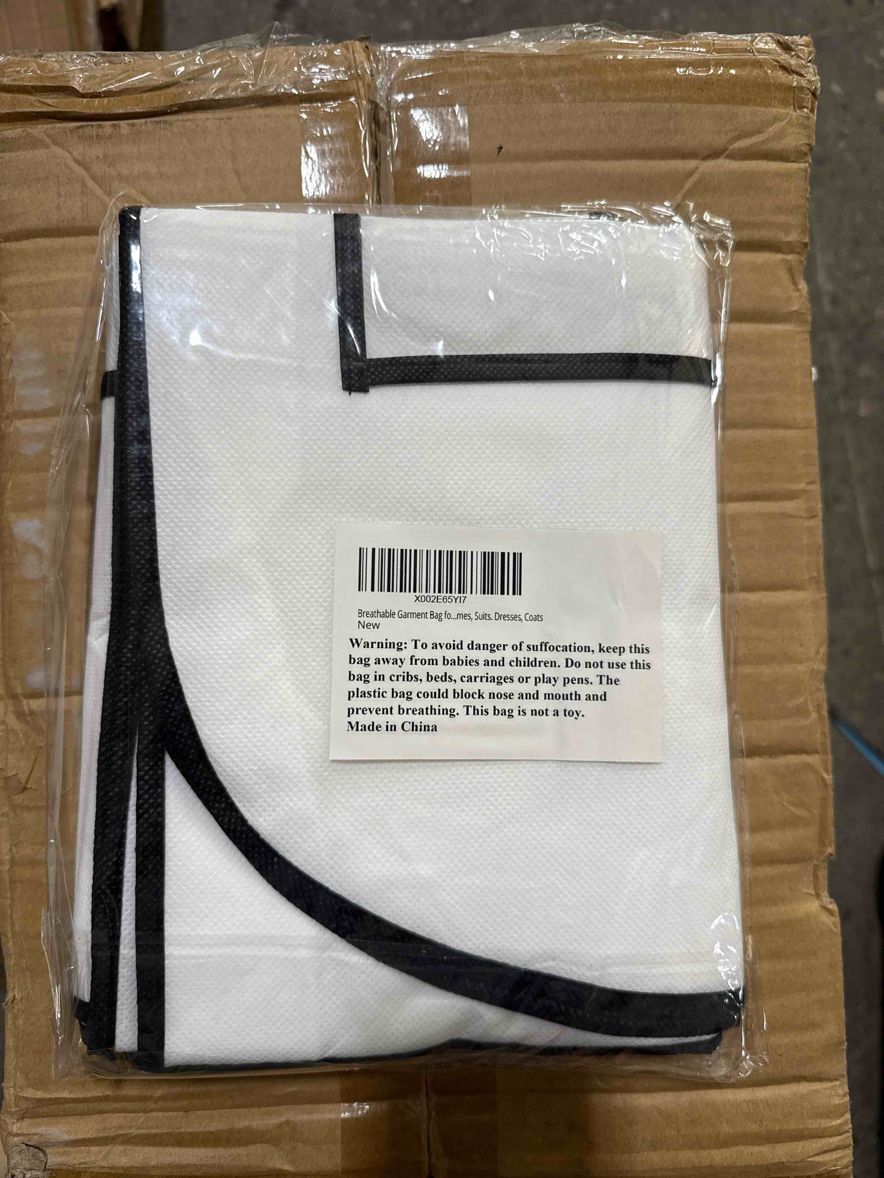 2 pack  breathable garment bag for suits dresses coats