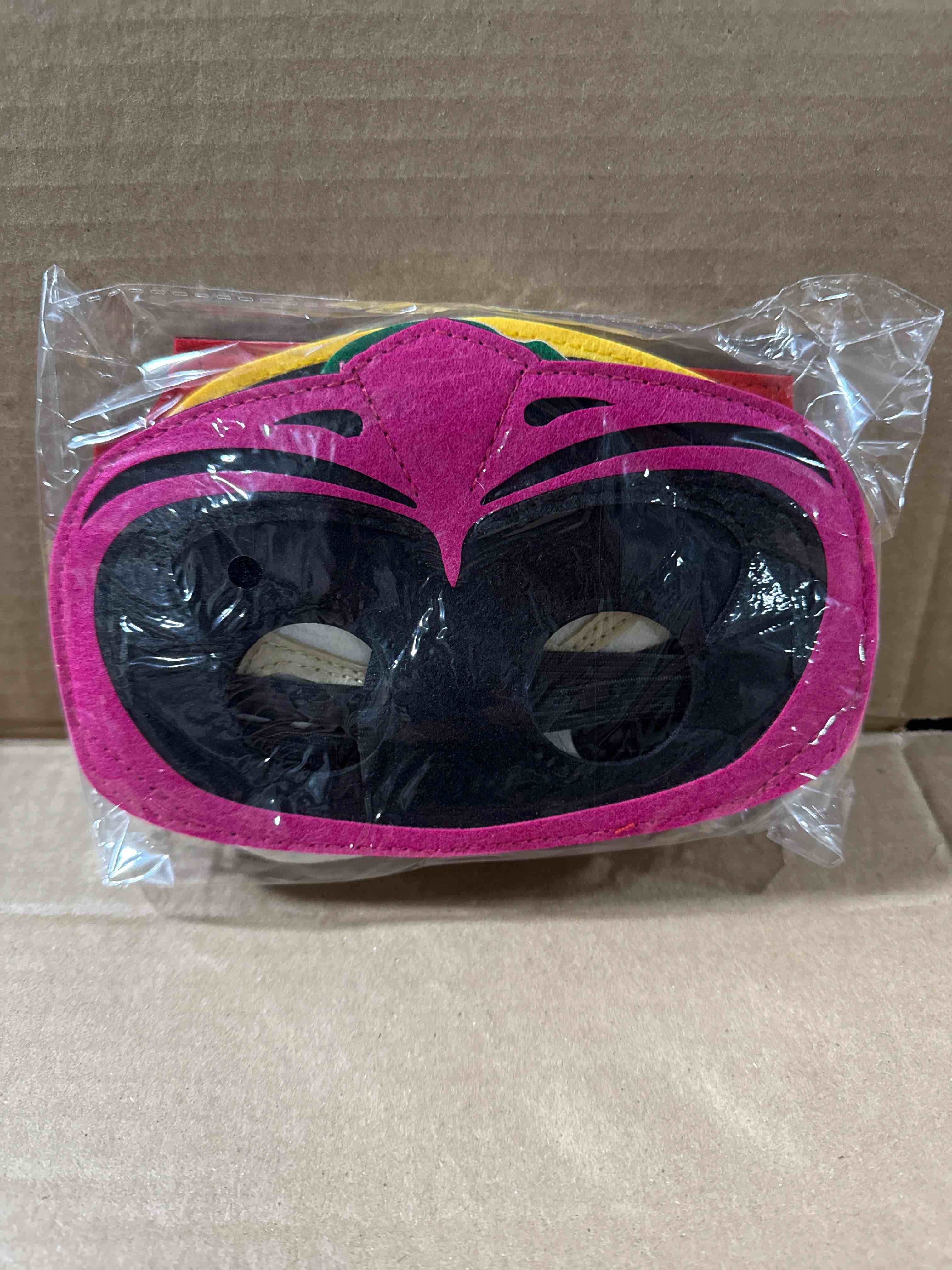 Condition photo showing Brand New for pack of 12 all star games pretend felt masks for power rangers party  comfortable, one-size-fits-most design - premium quality eco-felt and fleece. perfect for birthday, gift