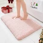 Alayrac Non Slip Bathroom Mat, Rose ( 17.7” x 25.6” )