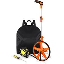 Tacklife Distance Measuring Wheel, 3-sections Folding Portable Collapsible Tool