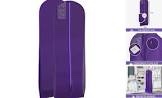 CASE OF 25 Bags for Less Wedding Dress Garment Bag Pocket Purpple