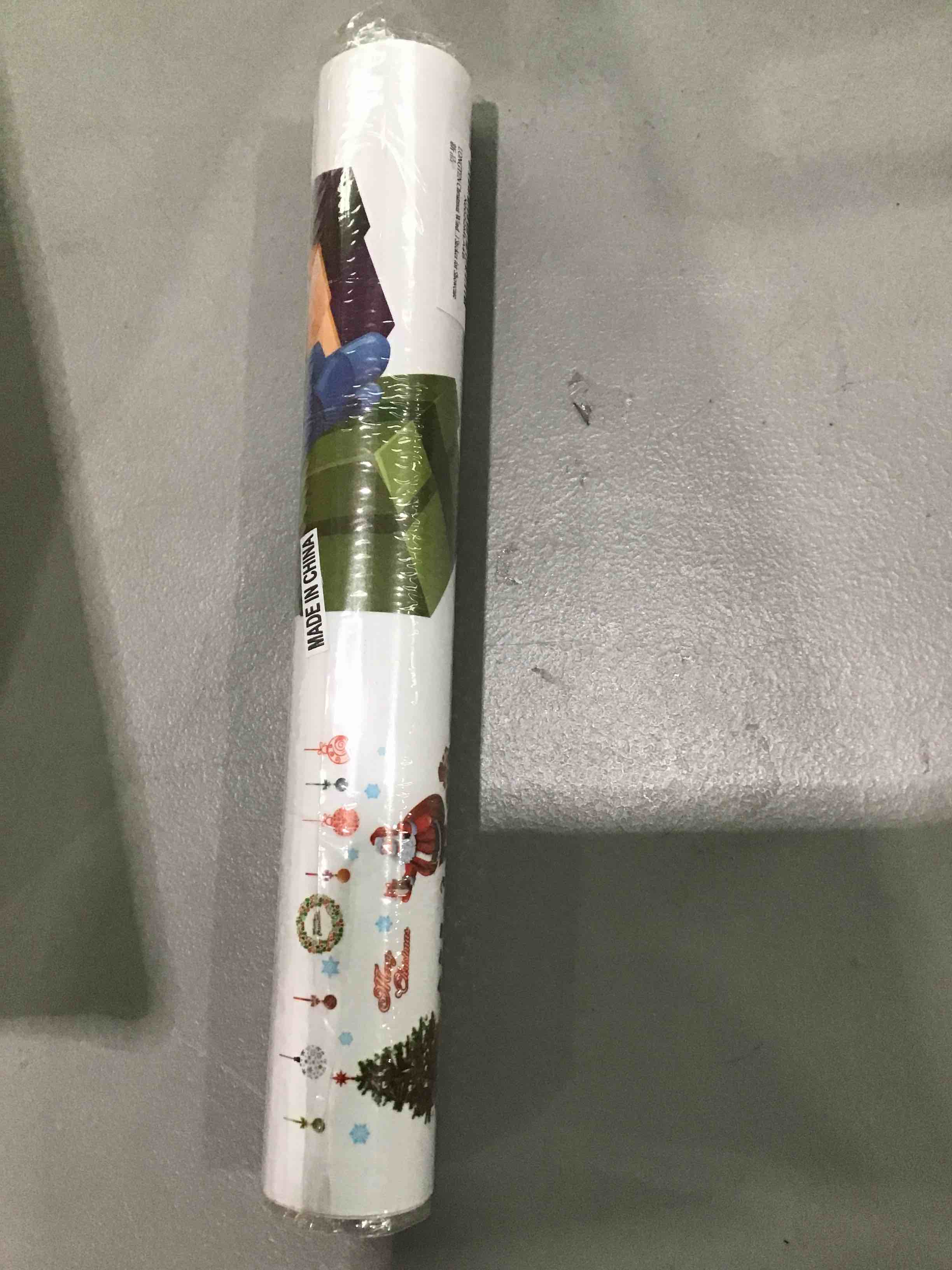 Longten Christmas window stickers similar to stock photo 