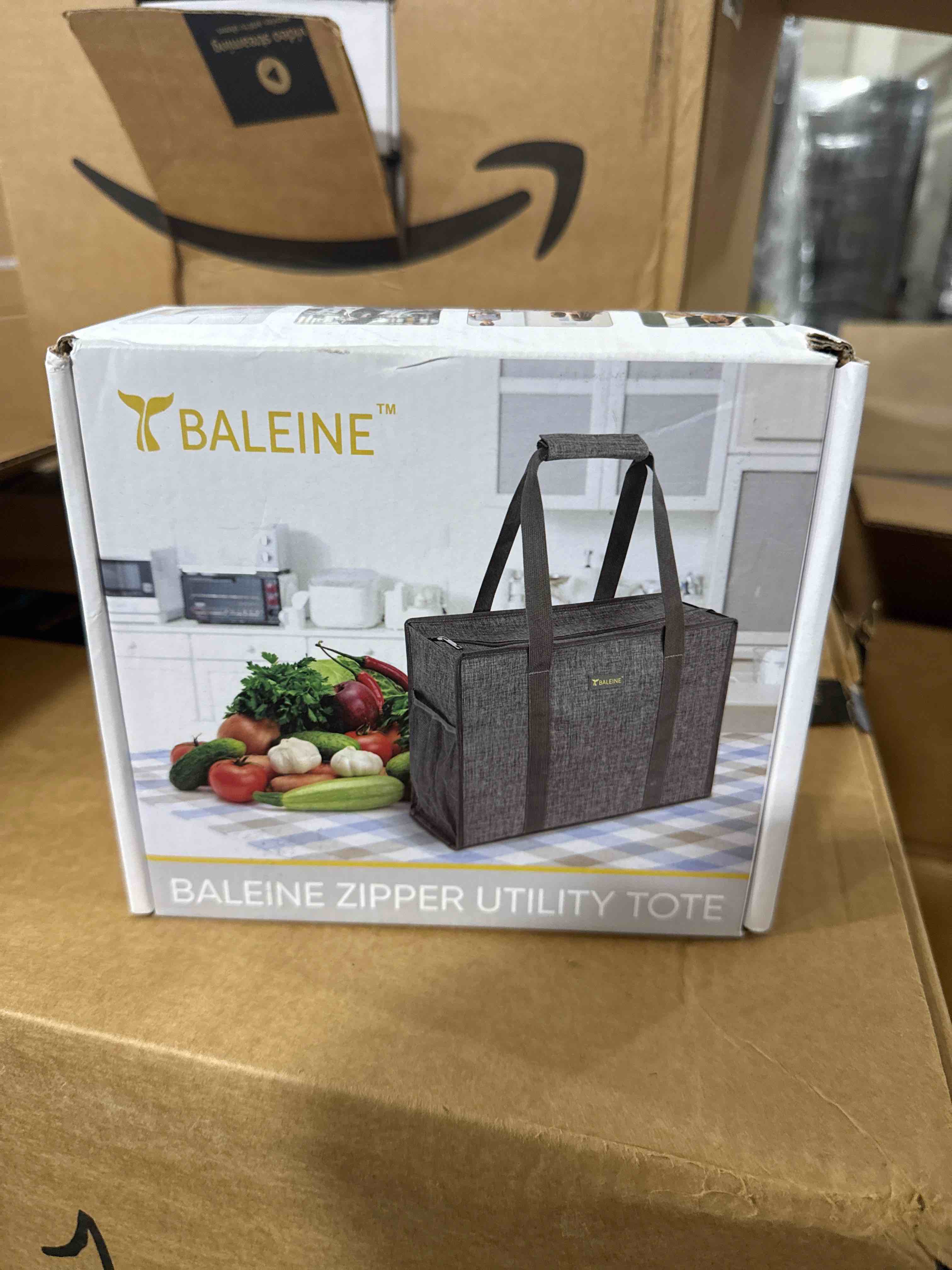 Baileine zipper utility tote