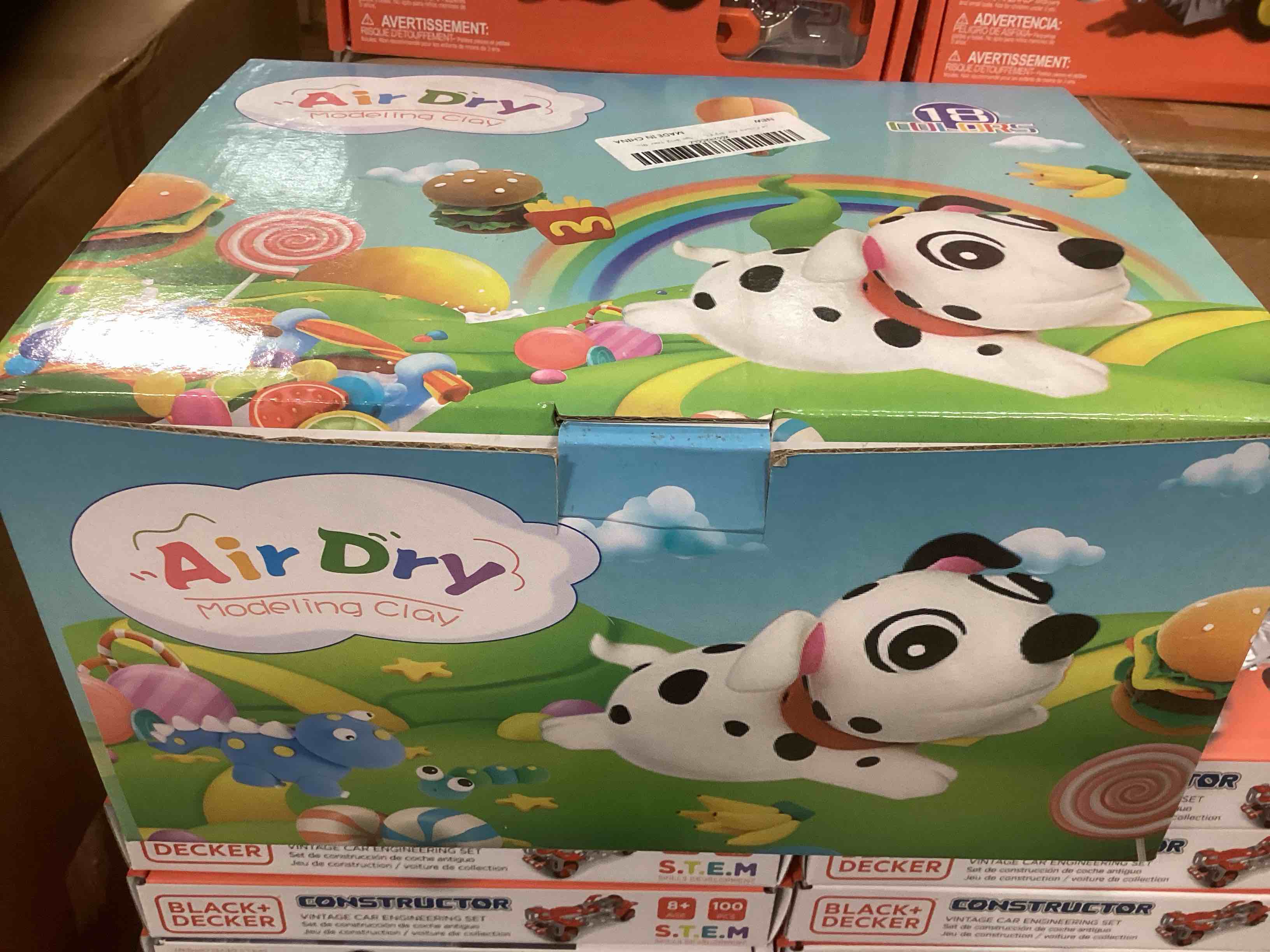 Air Dy Modeling Clay 18 Colors 
